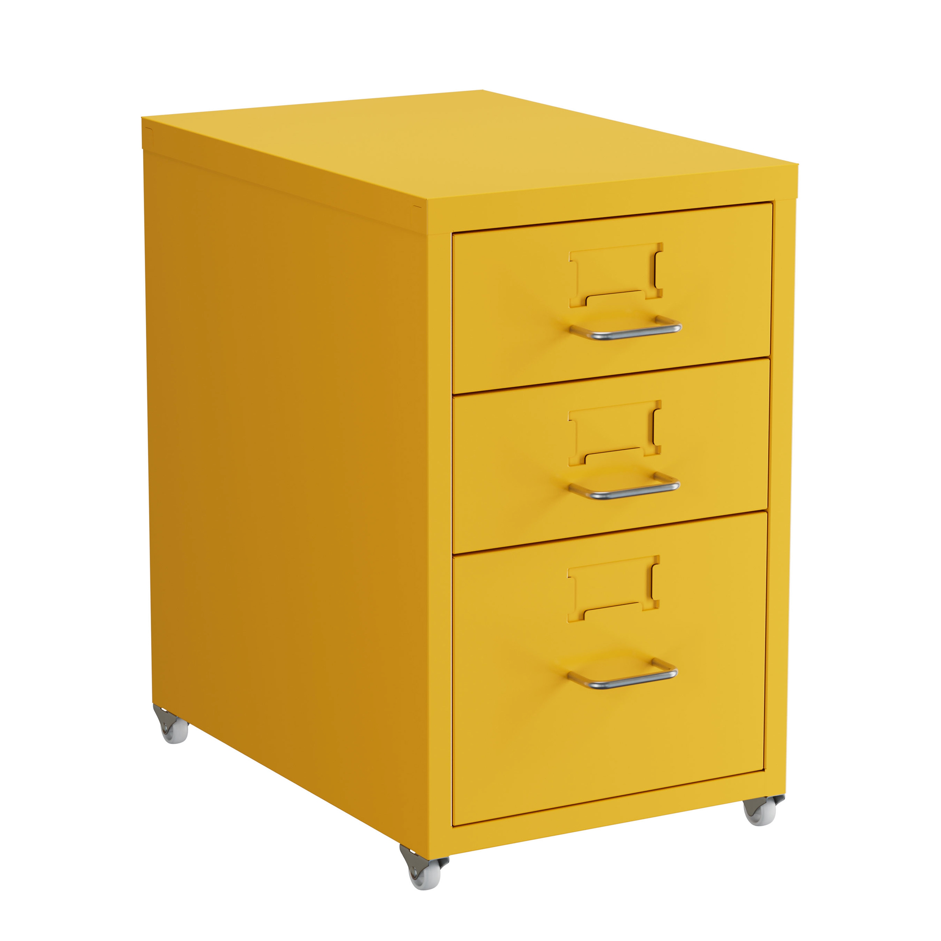 Korpus CUBIX 3 Schubladen gelb