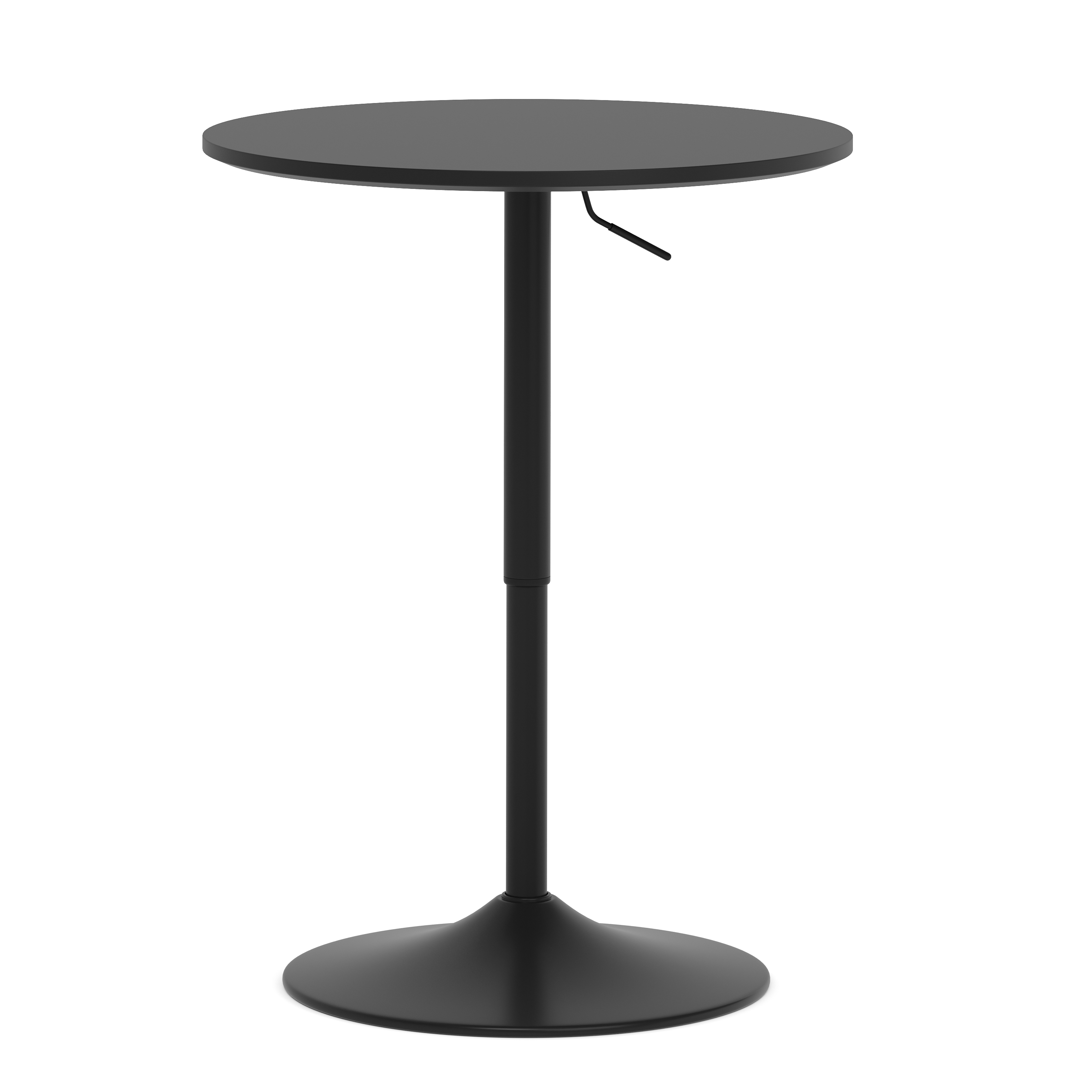 Image of Bistrotisch Stehtisch ENZO rund 60 x 56 - 78 cm schwarz