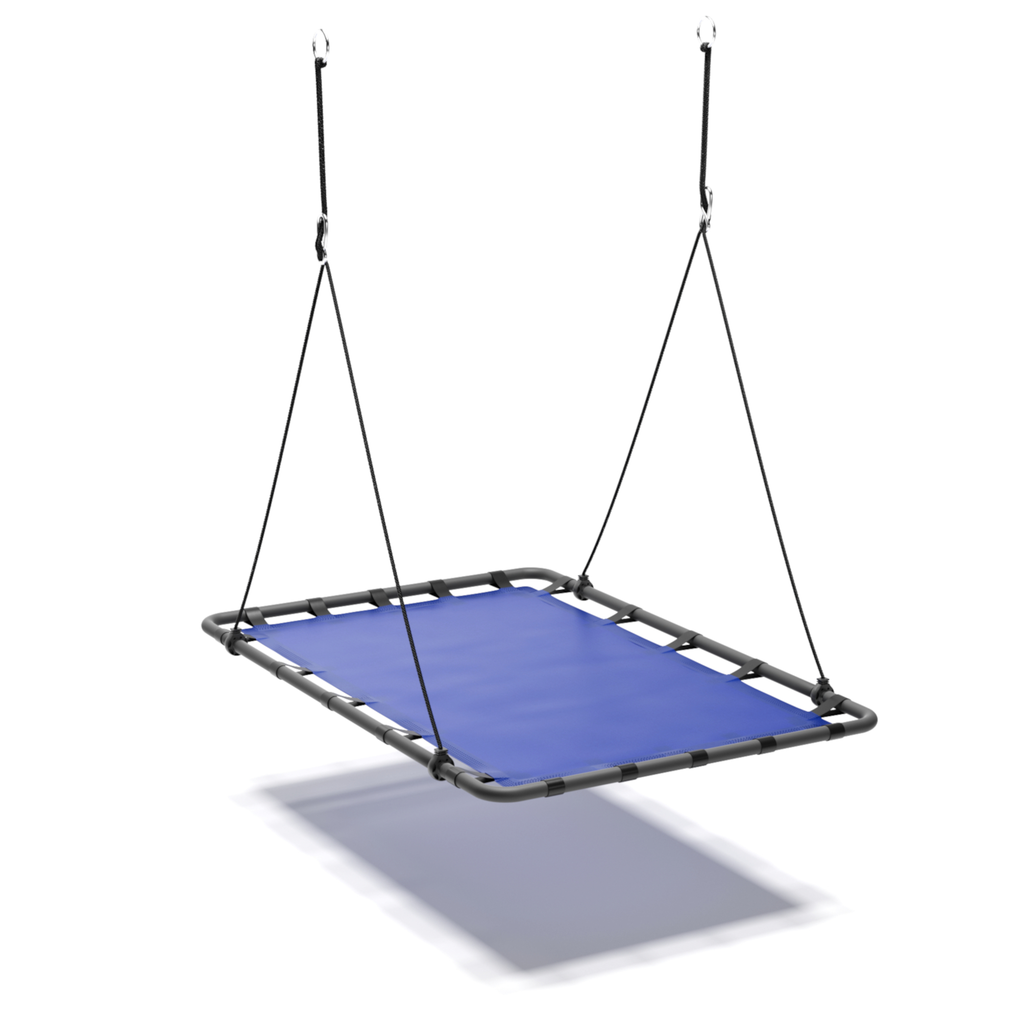 Image of Nestschaukel 118 x 80 cm blau/schwarz