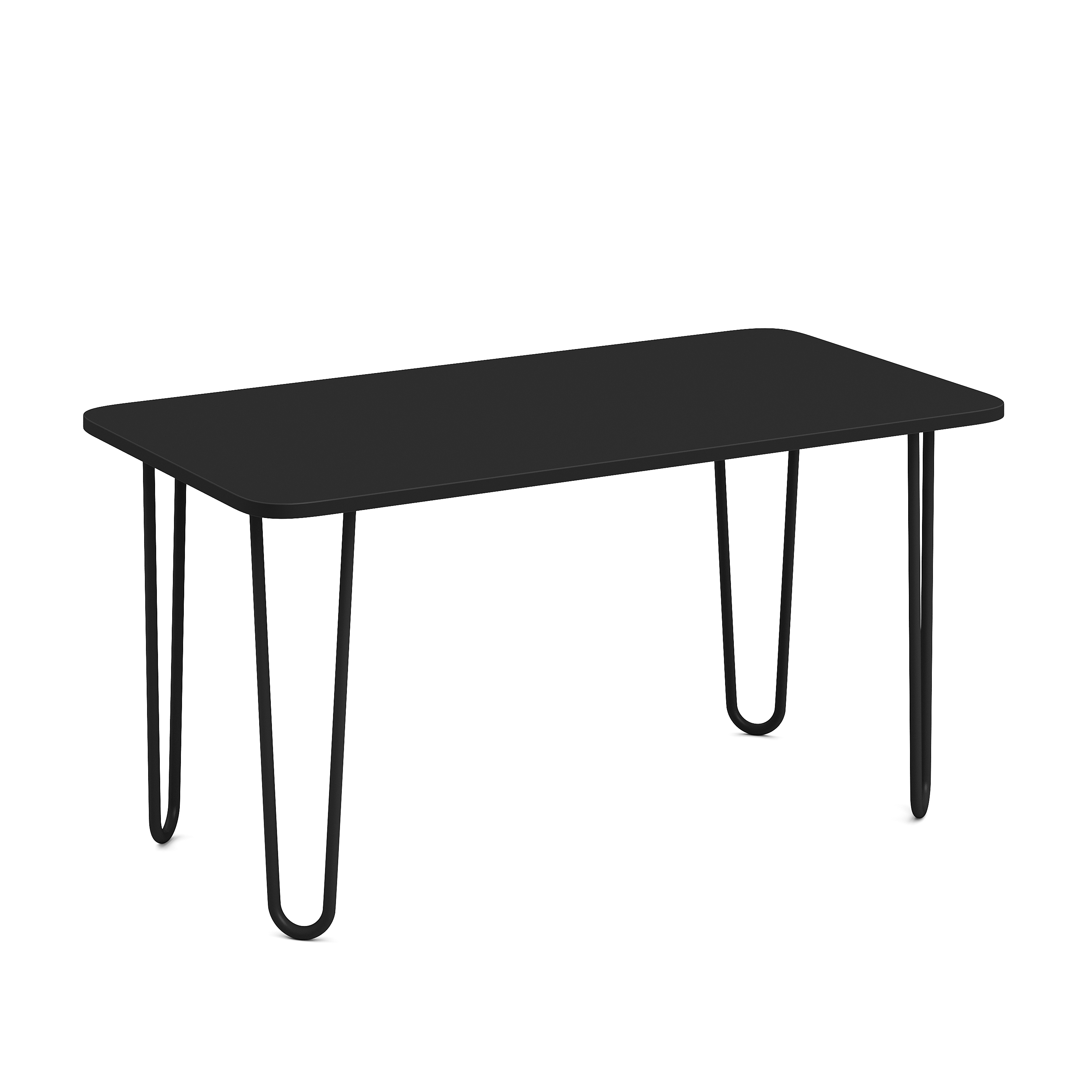 Beistelltisch HENRIK 90 x 48 x 45 cm schwarz