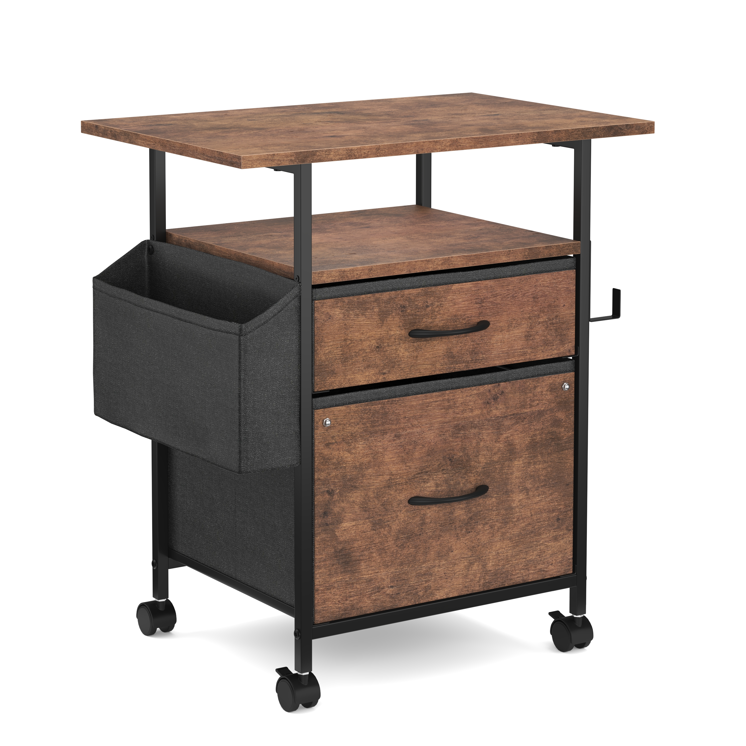 Korpus Vintage BONITA 58 x 65 x 38 cm 2 Stoffschubladen