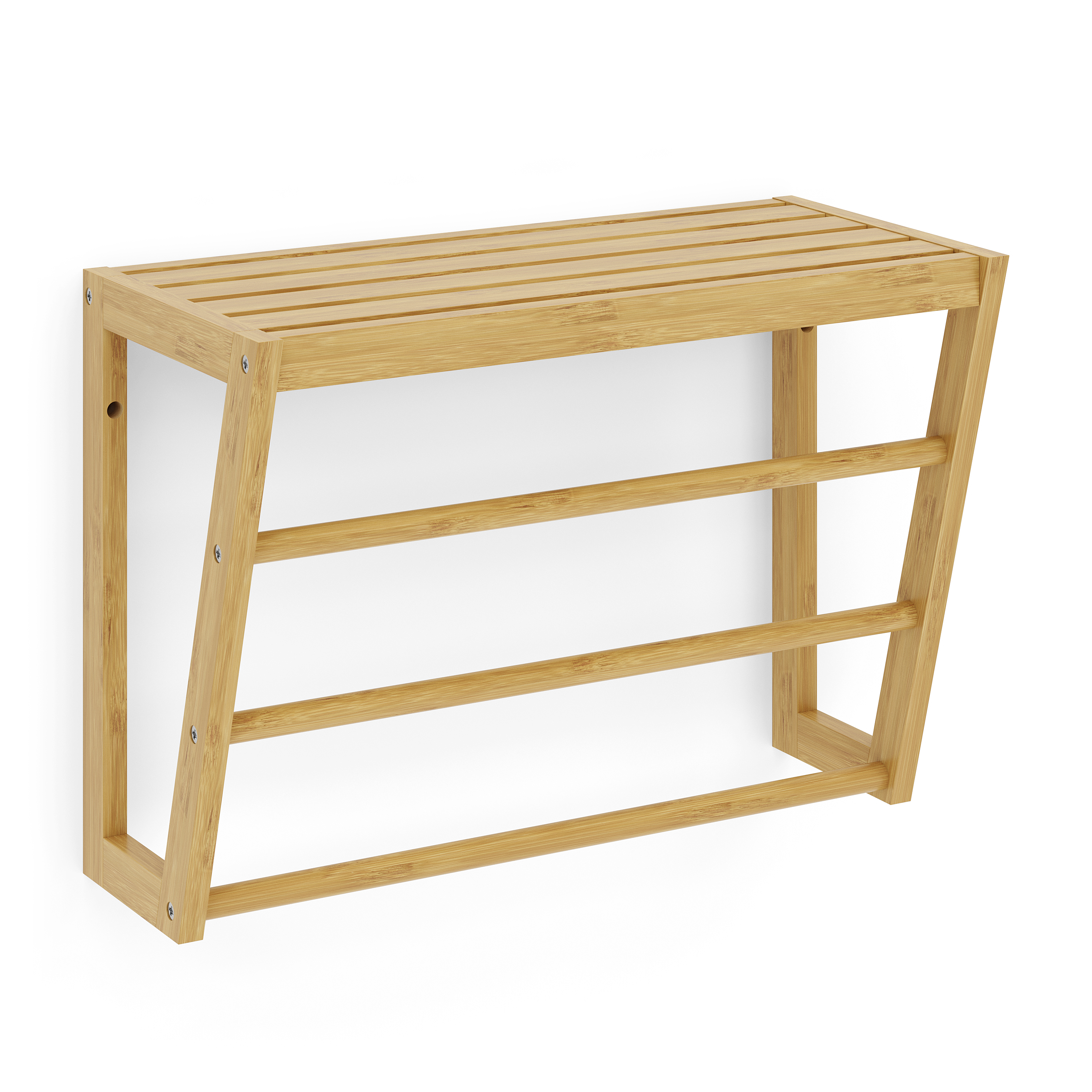 Wandregal Bambus SAKURA 42 x 30 cm natur