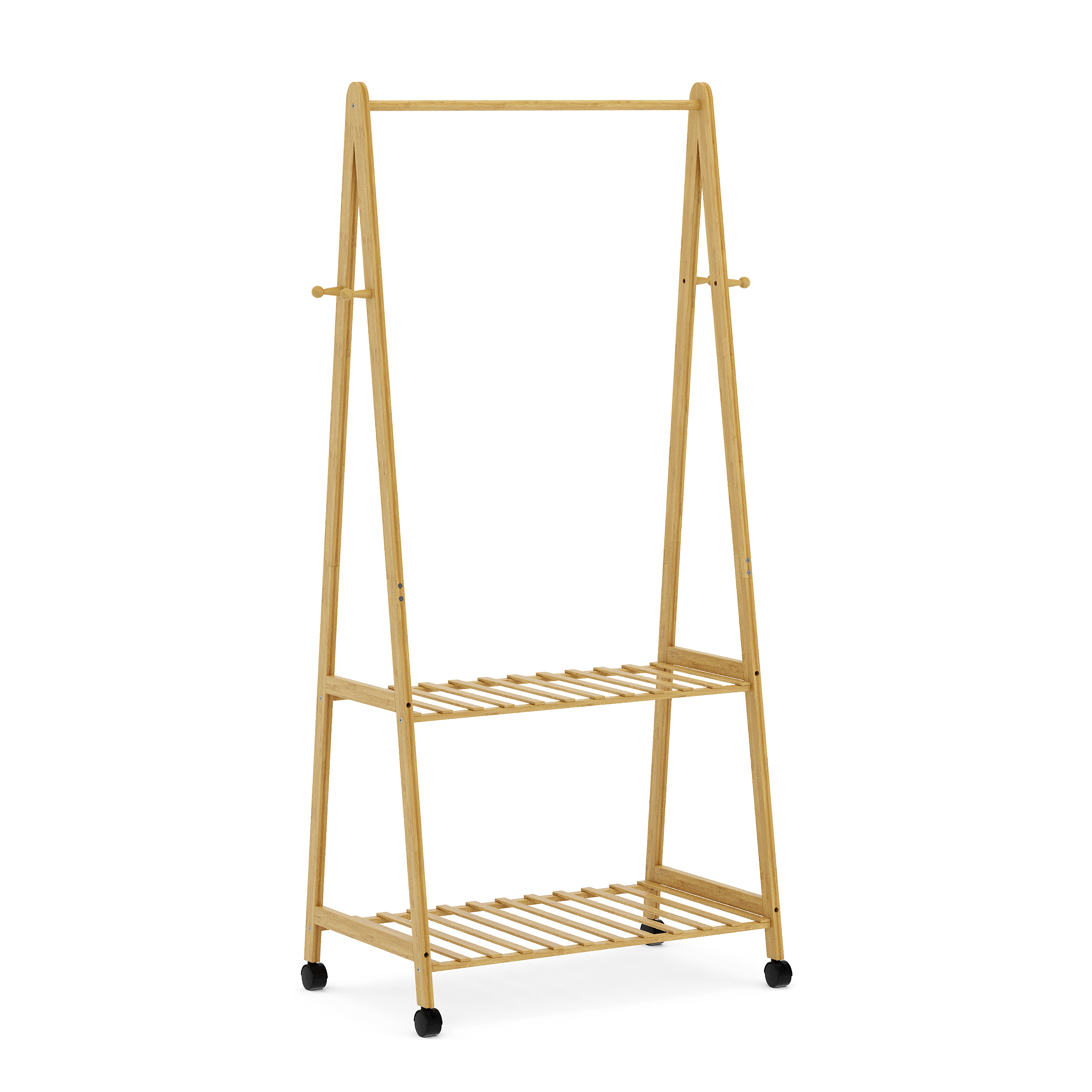 Image of Kleiderständer Bambus KOHANA 152 x 70 cm natur