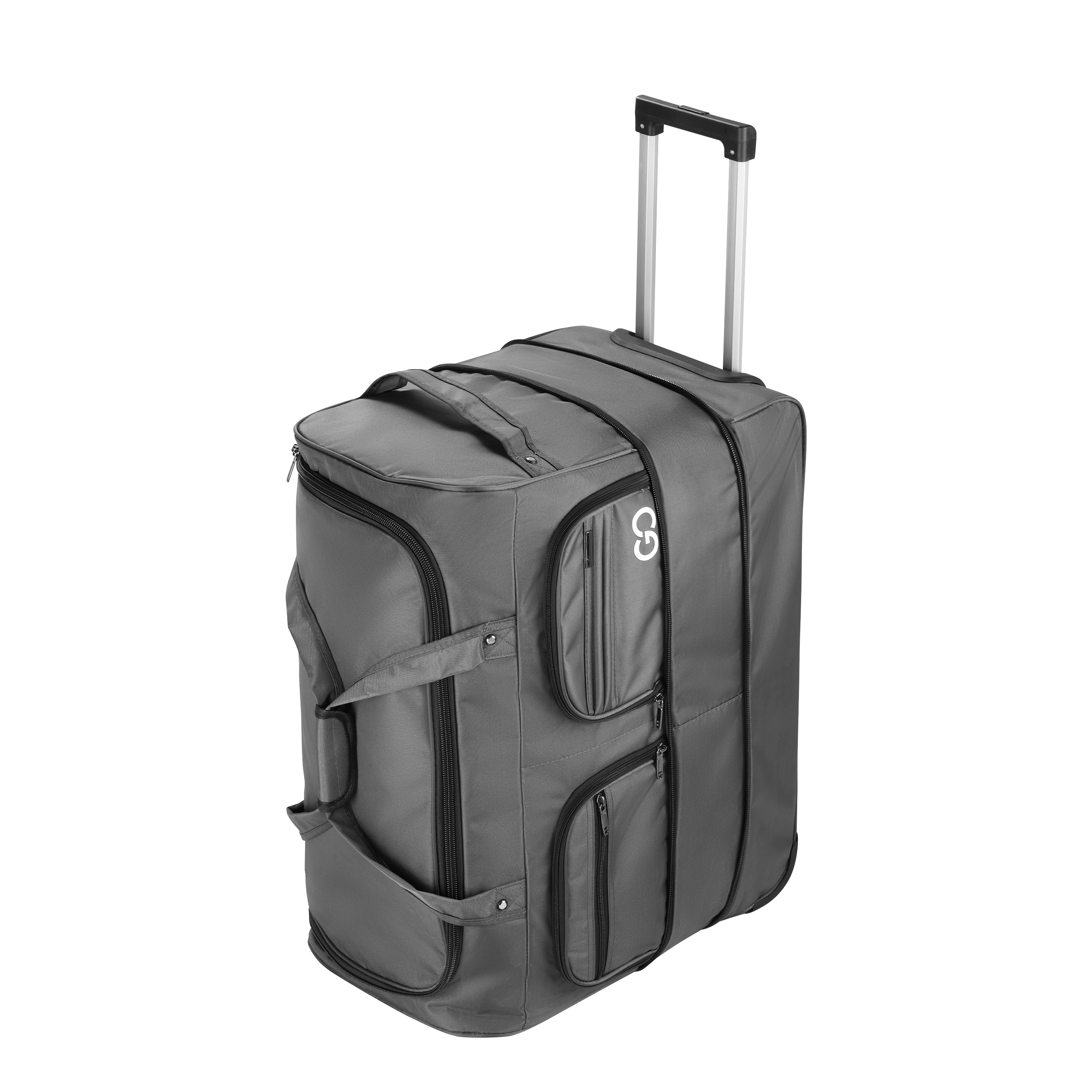 Image of Reisetasche mit Rollen 96L grau