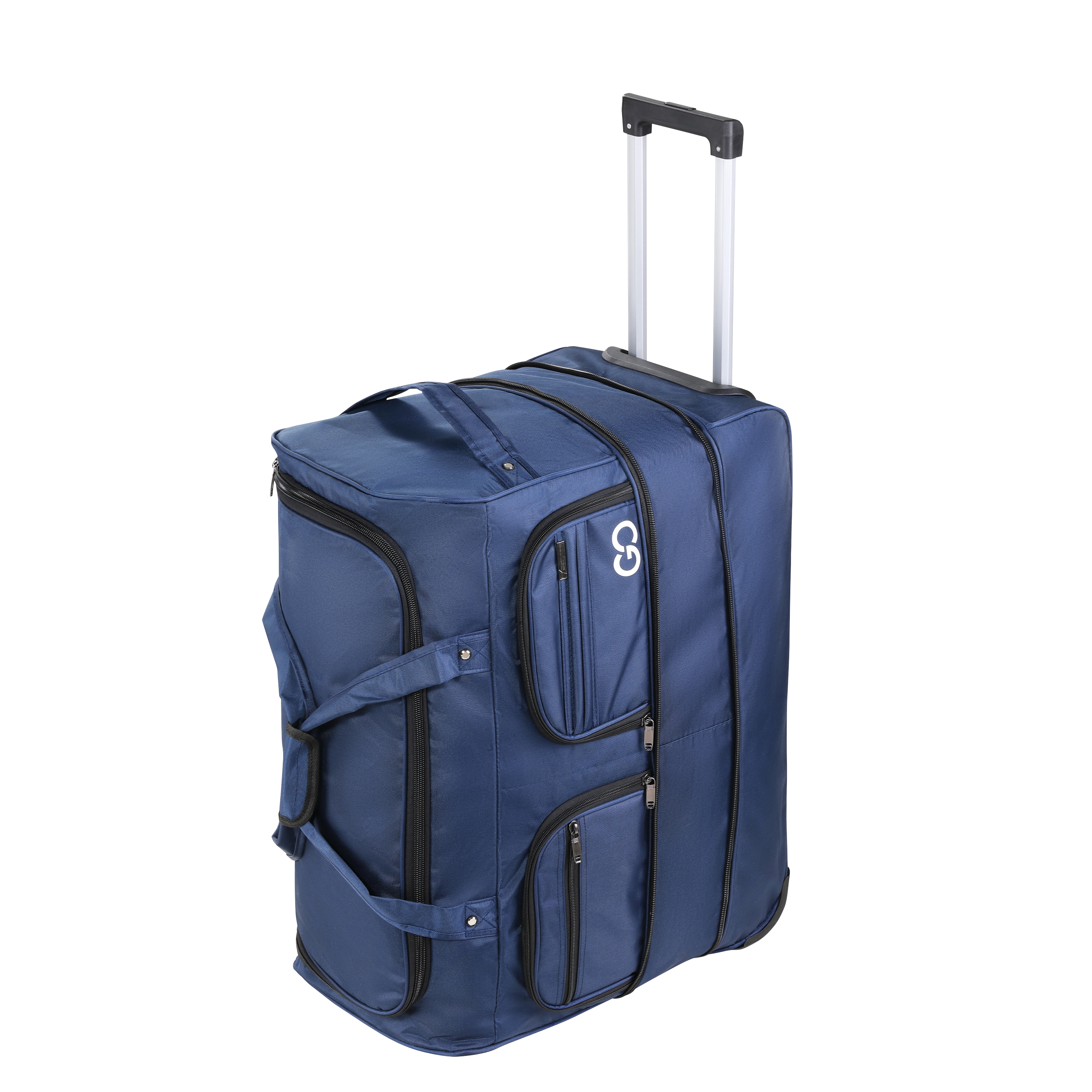 Image of Reisetasche mit Rollen 96L blau