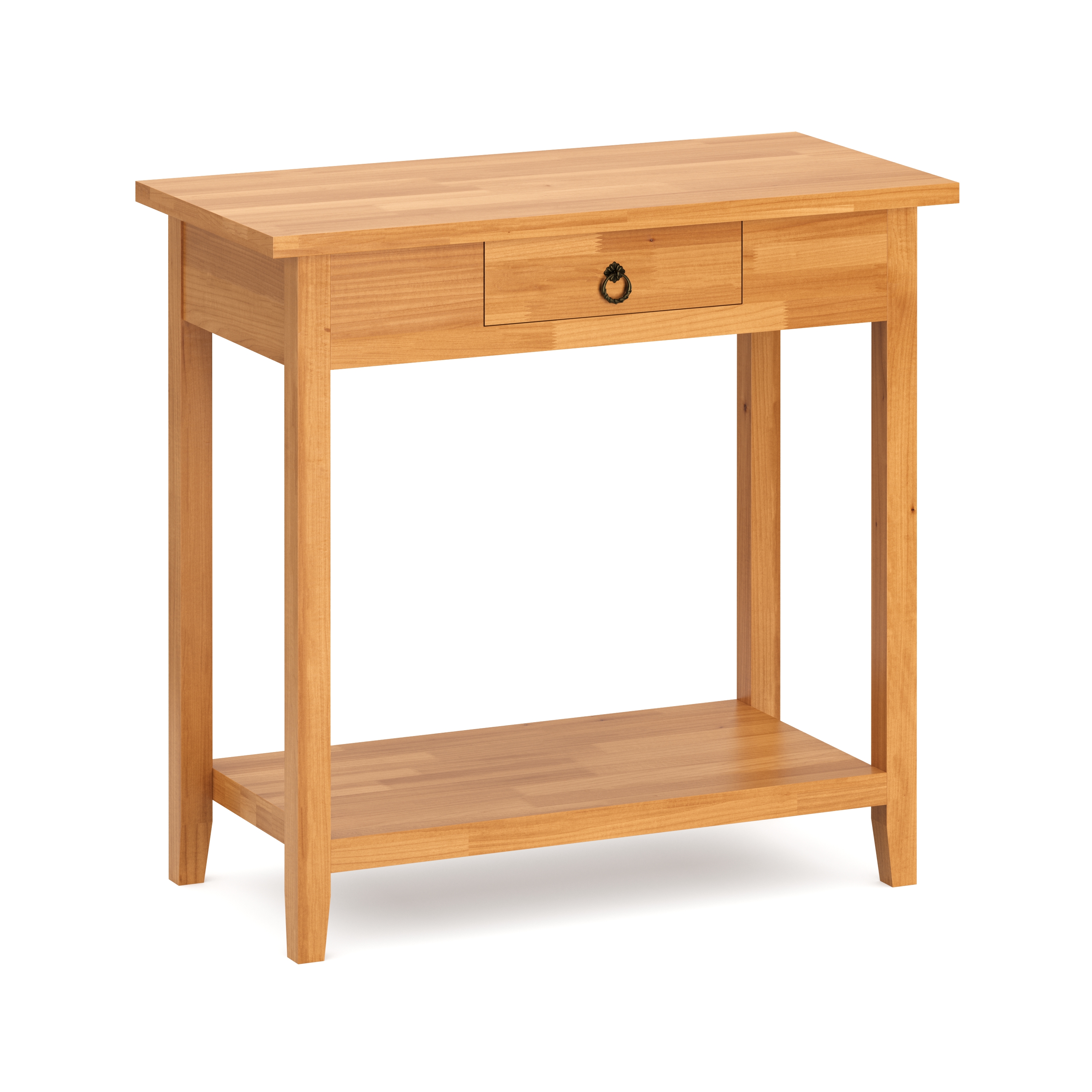 Konsolentisch Holz LUCENT 80 x 76 cm natur