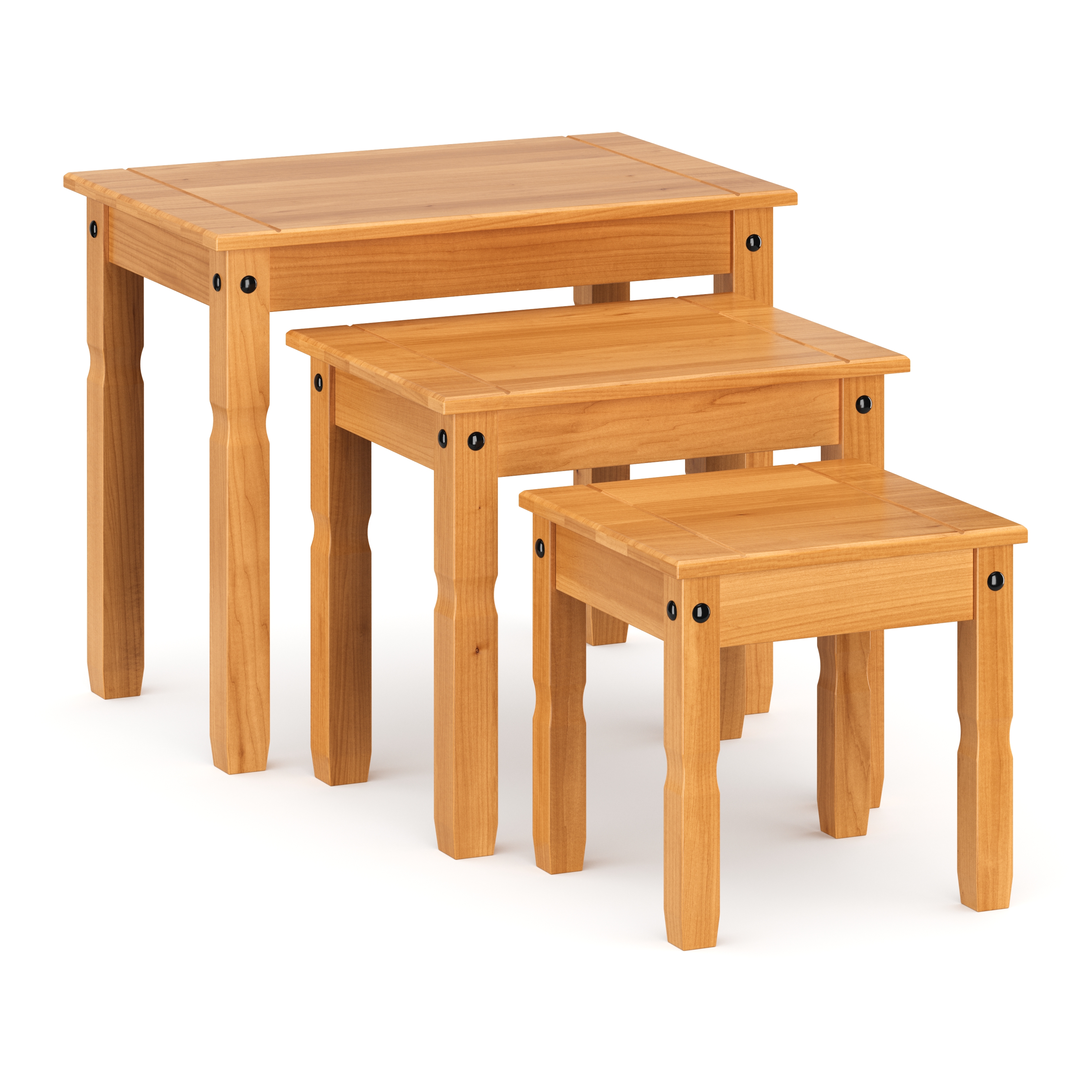 Beistelltisch IKER 3-teilig natur