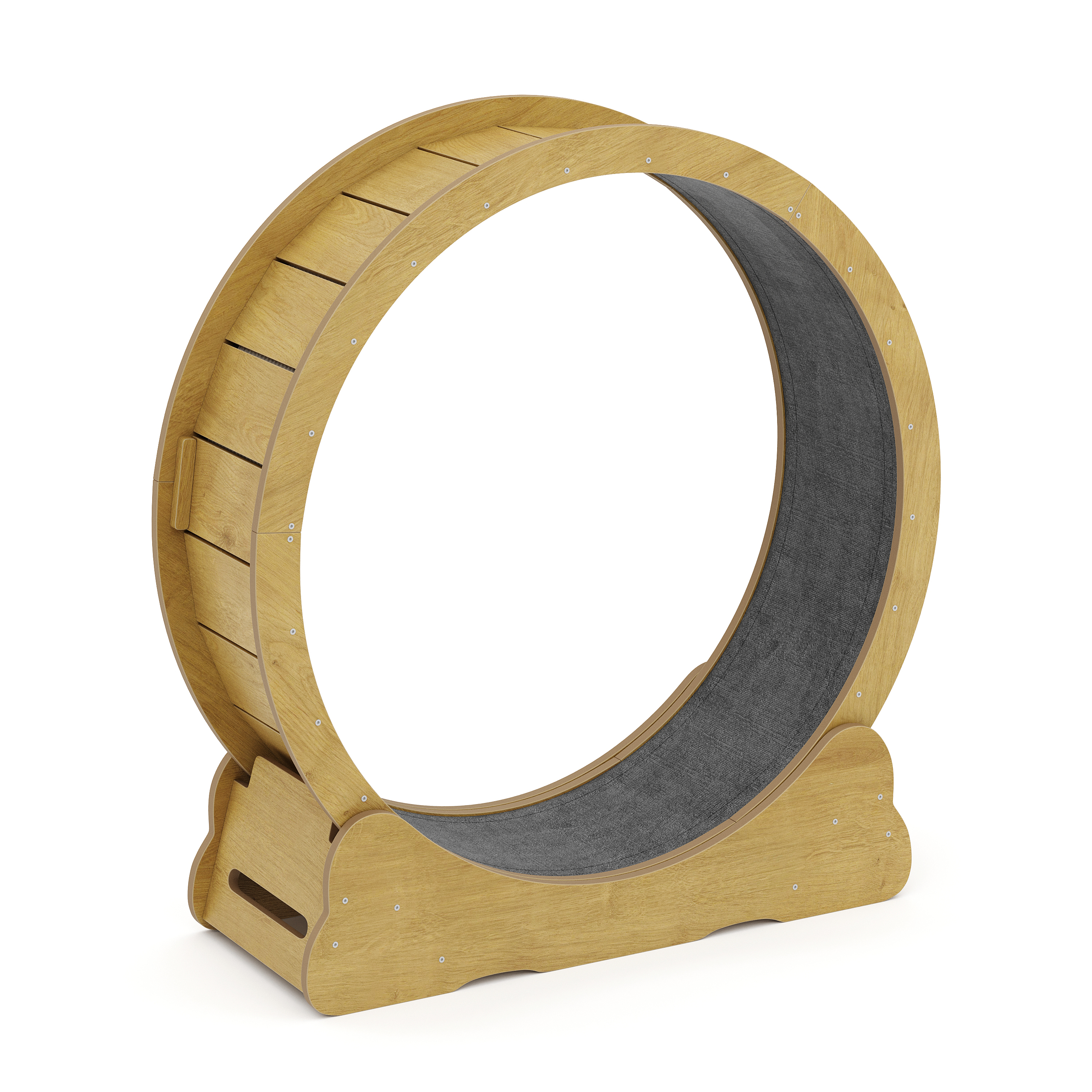 Katzenlaufrad 91 cm braun