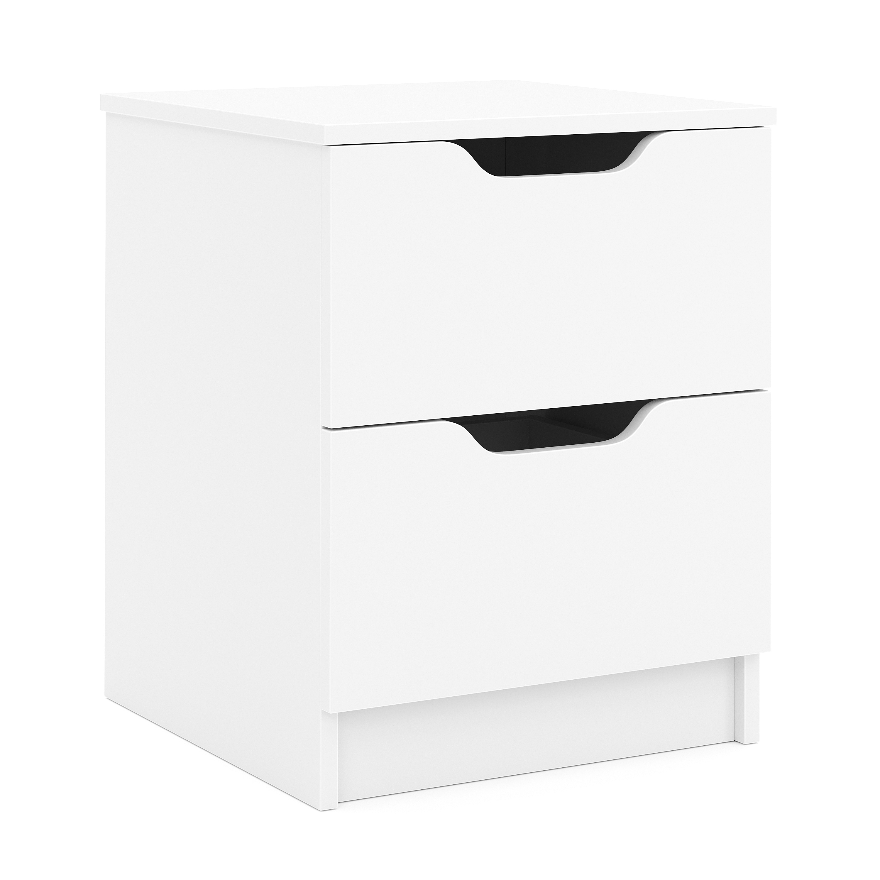 Nachttisch SENA 40 x 50 cm weiss