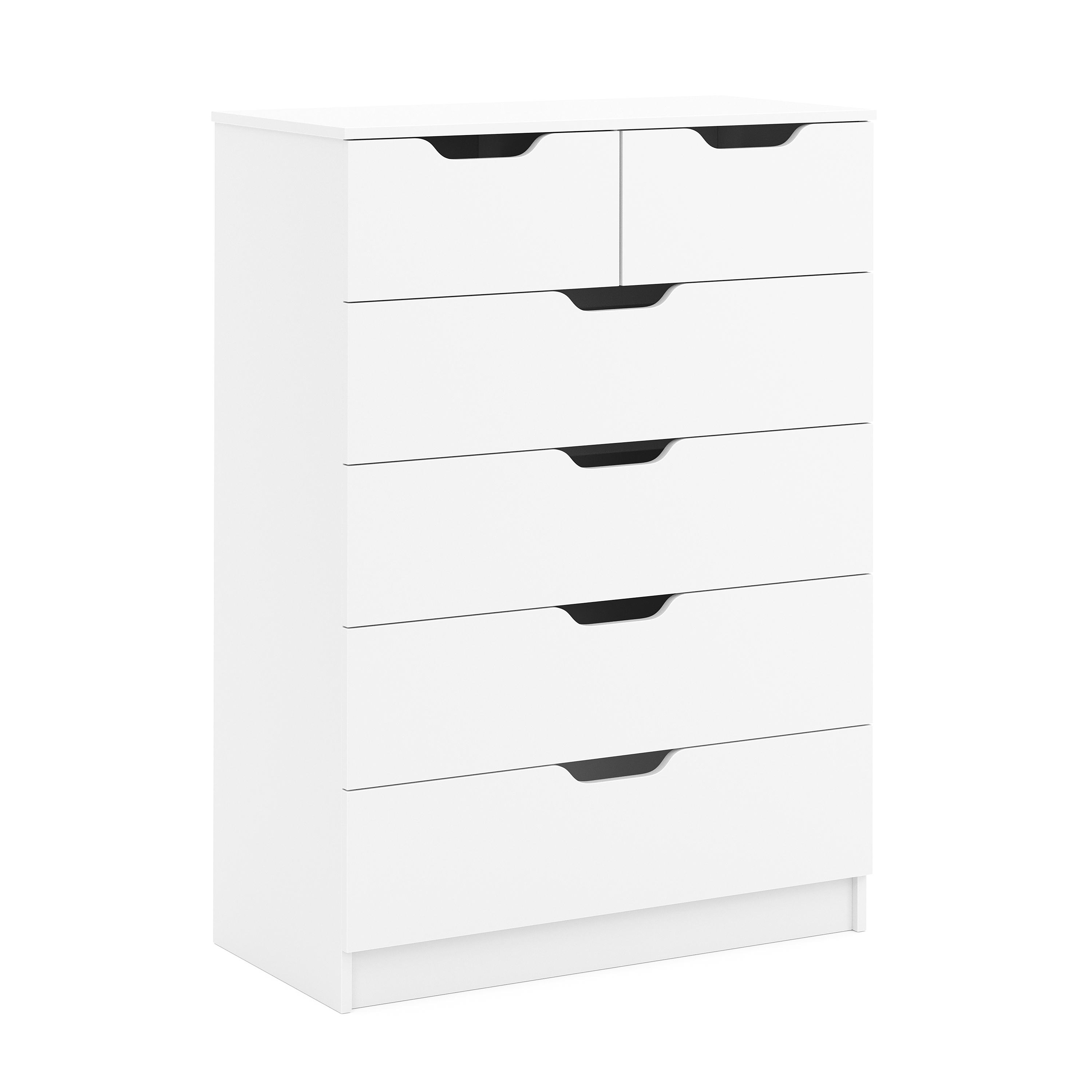 Image of Kommode SENA 6 Schubladen 82 x 113 cm weiss