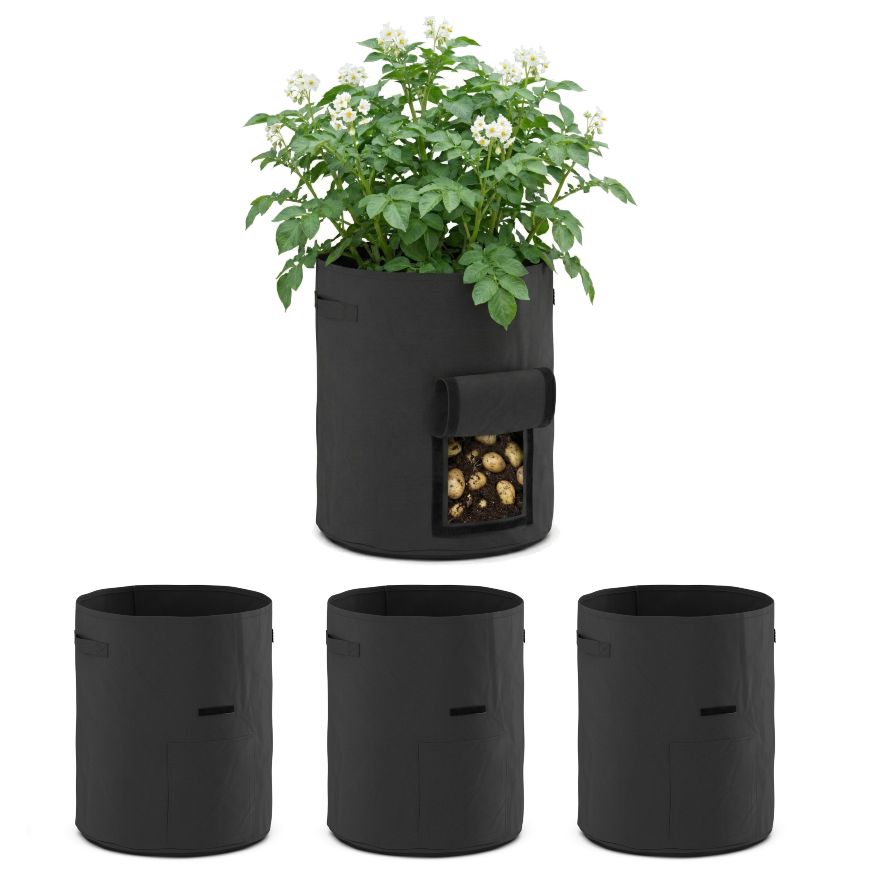 Pflanzsack für Kartoffeln 4er Set 26L