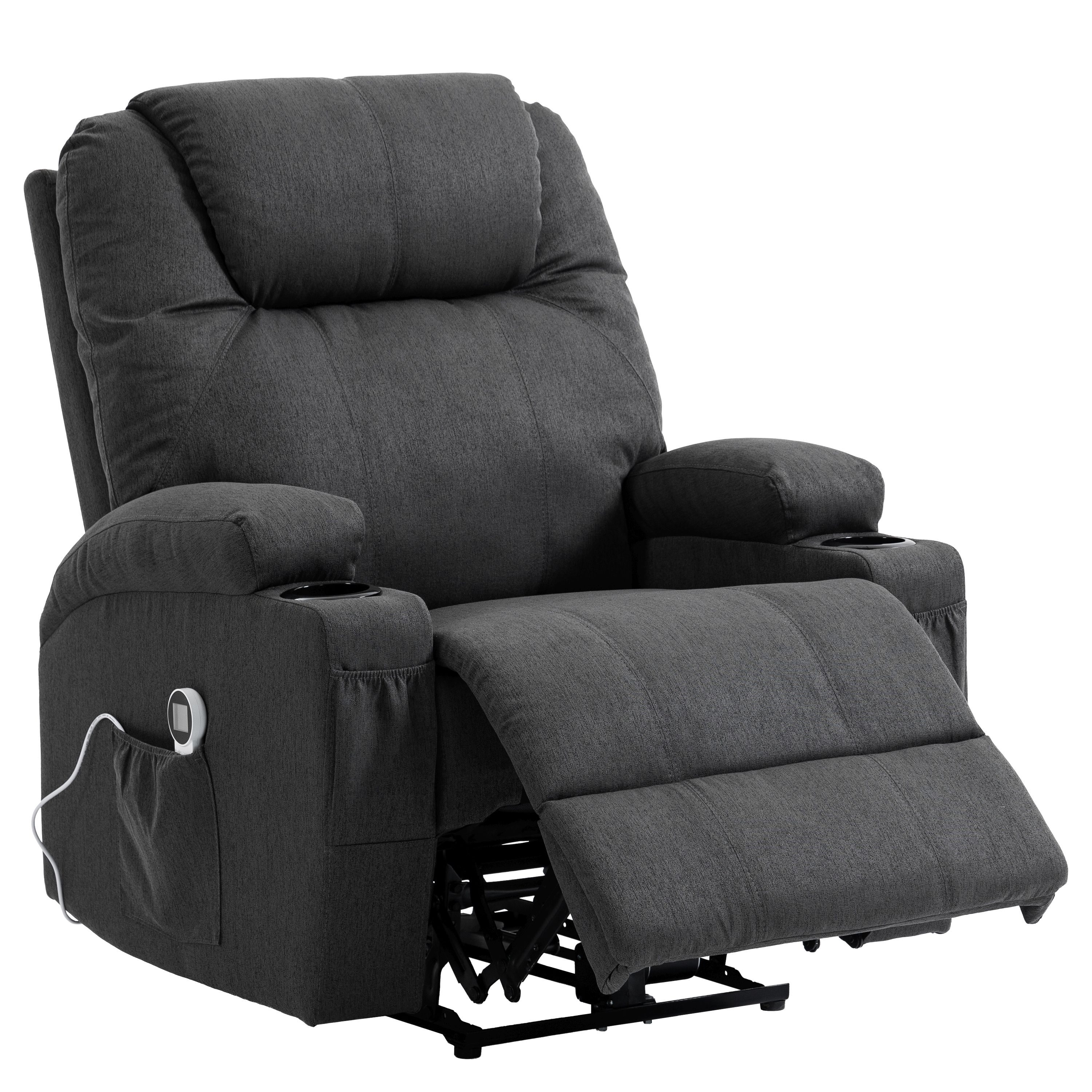 Image of Relaxsessel FRENY mit Massagefunktion anthrazit