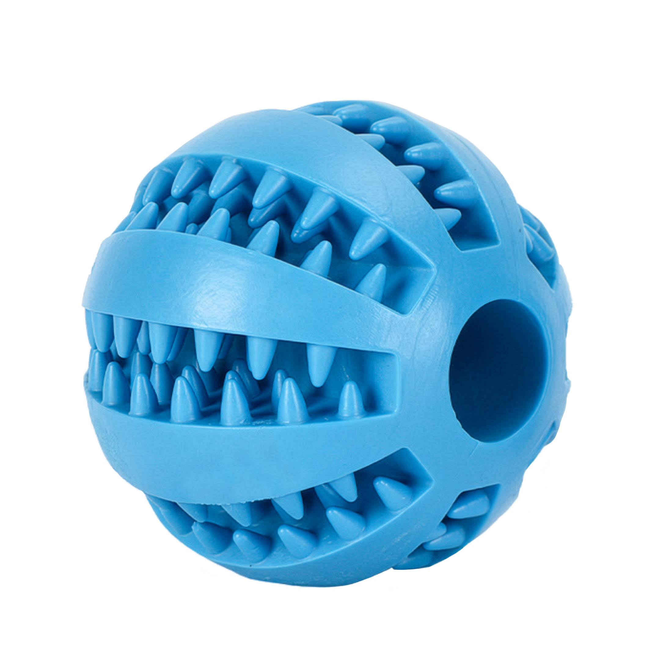 Hundespielzeug Schnüffelball 7 cm türkis