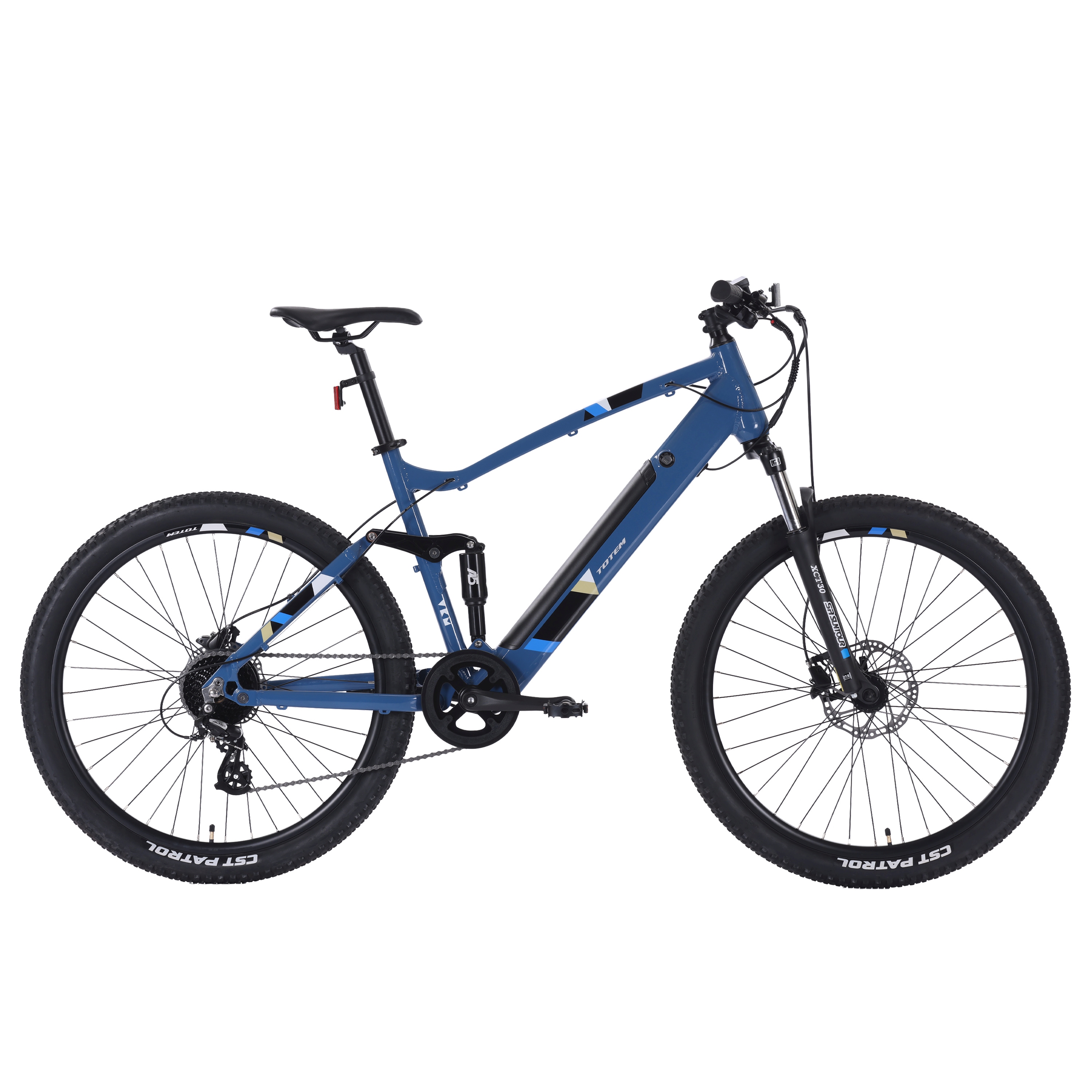 E-Bike Fully Mountainbike 27.5" SOVA L/XL blau