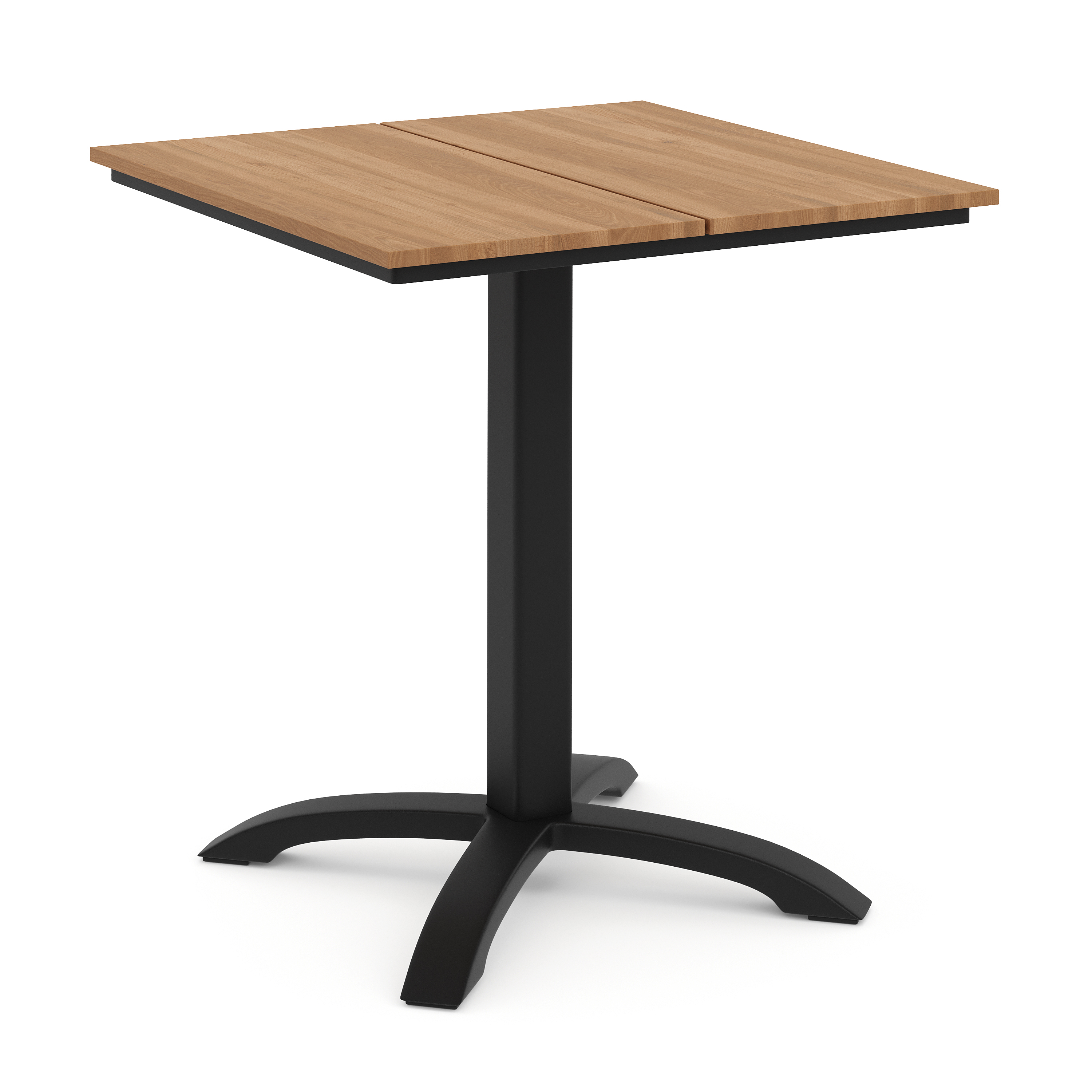 Gartentisch TAPO 67 x 67 cm braun