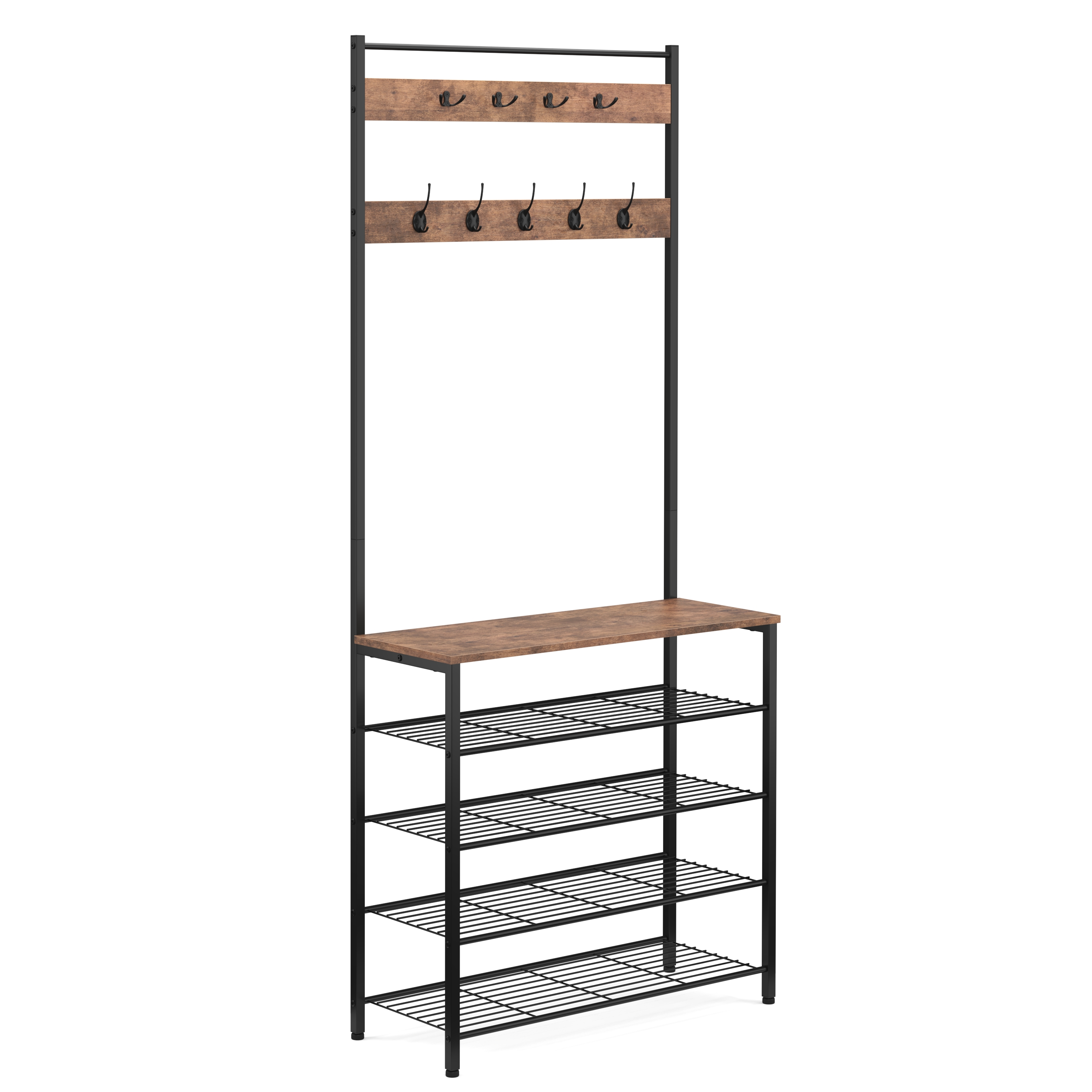 Garderobe Schuhregal Vintage BONITA 80 x 190 cm