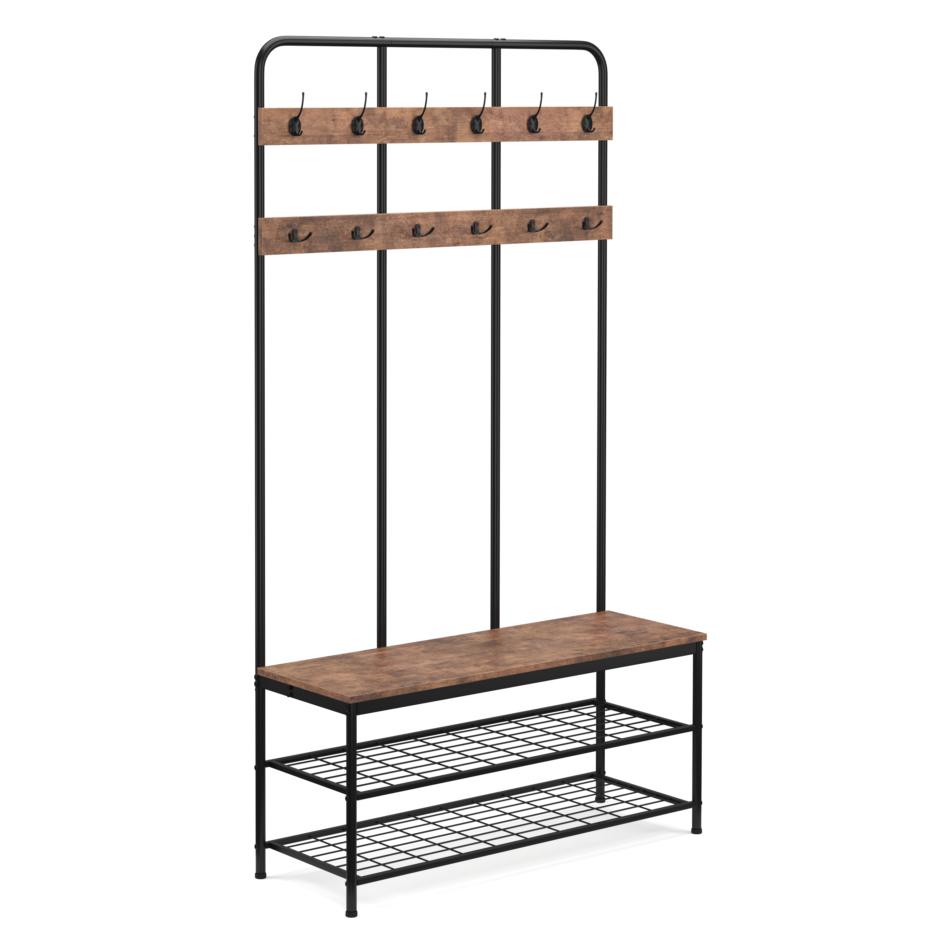 Garderobe Schuhregal Vintage BONITA 100 x 182 cm