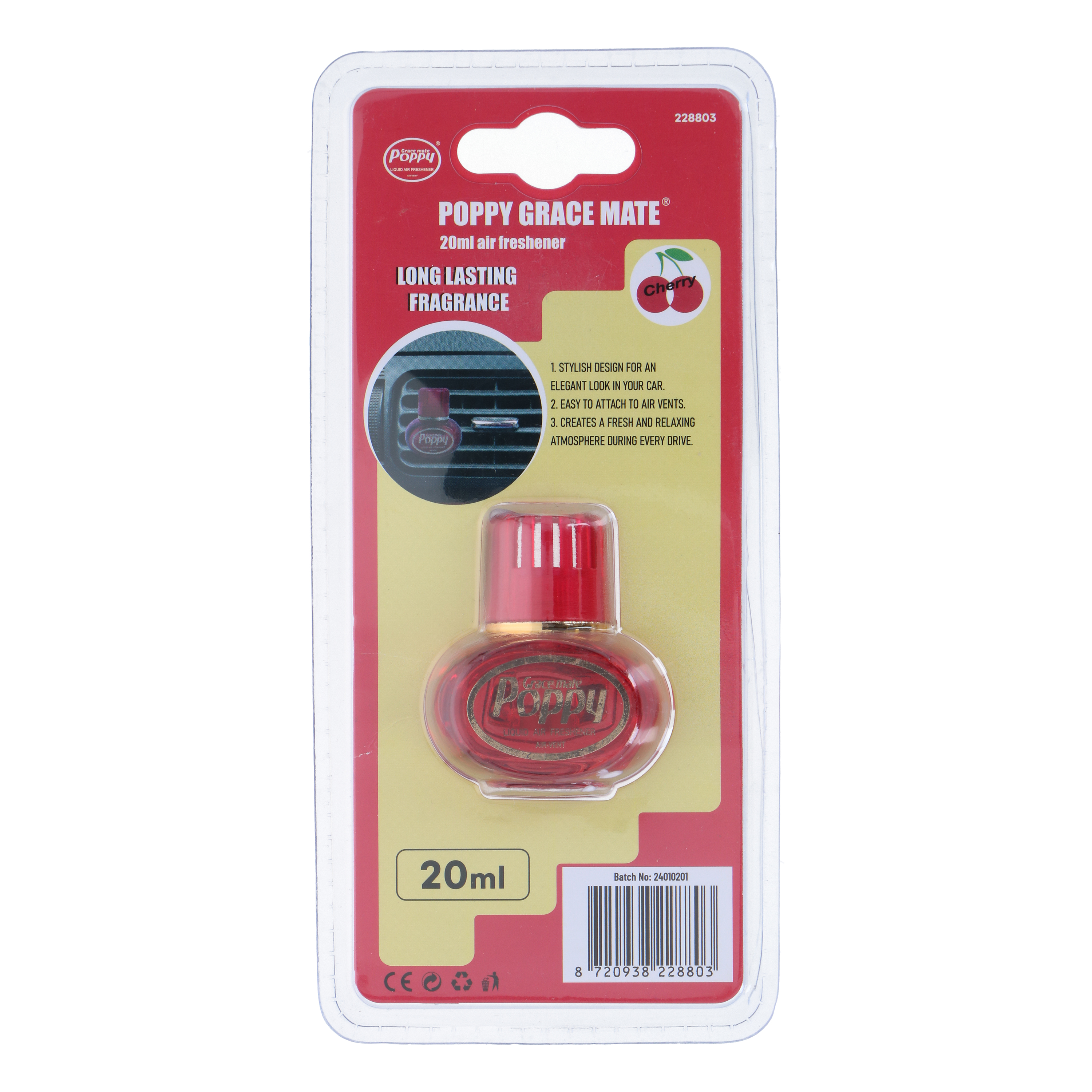 Lufterfrischer Auto 20 ml Cherry