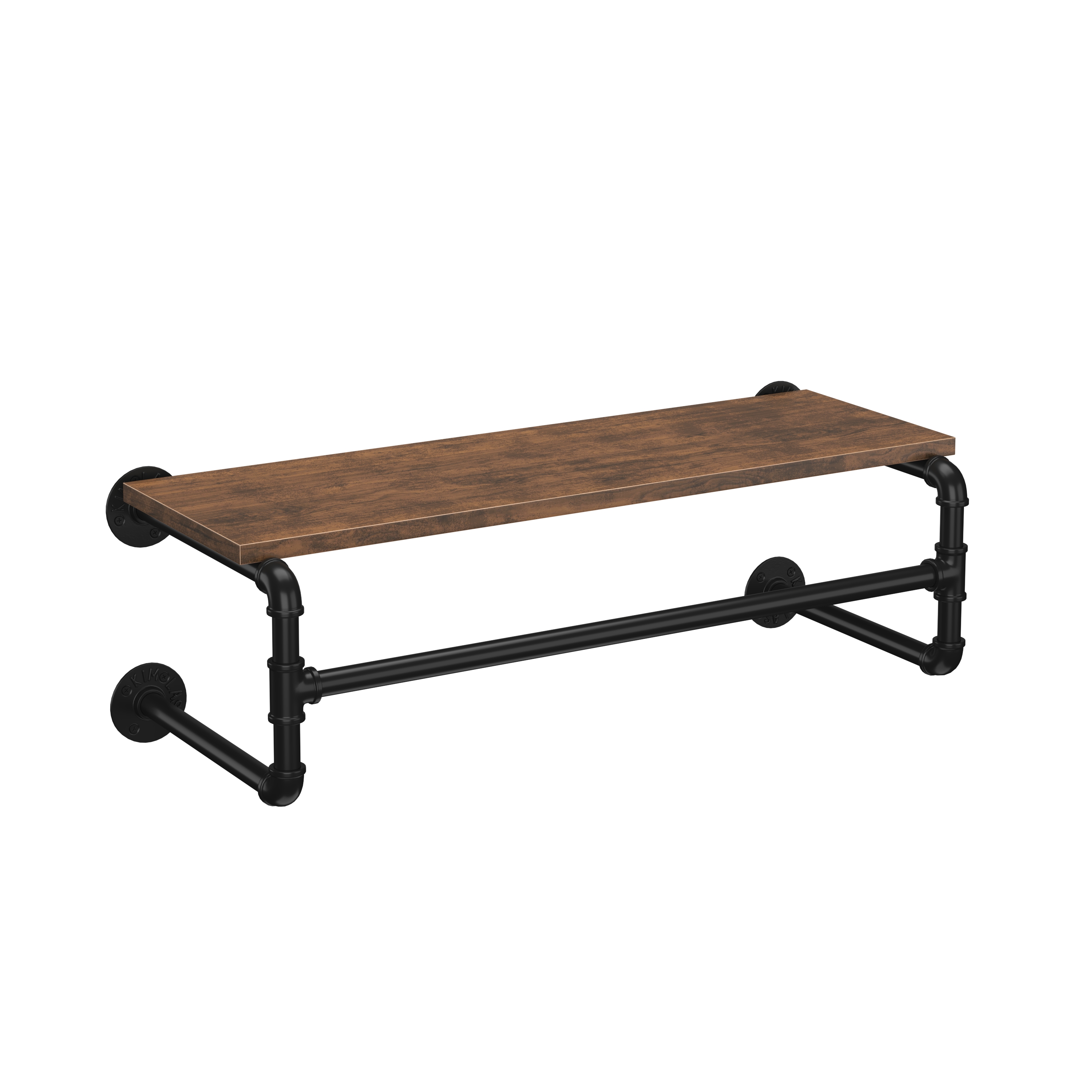 Image of Wandgarderobe Industrial METROPOLITAN 70 x 25 cm