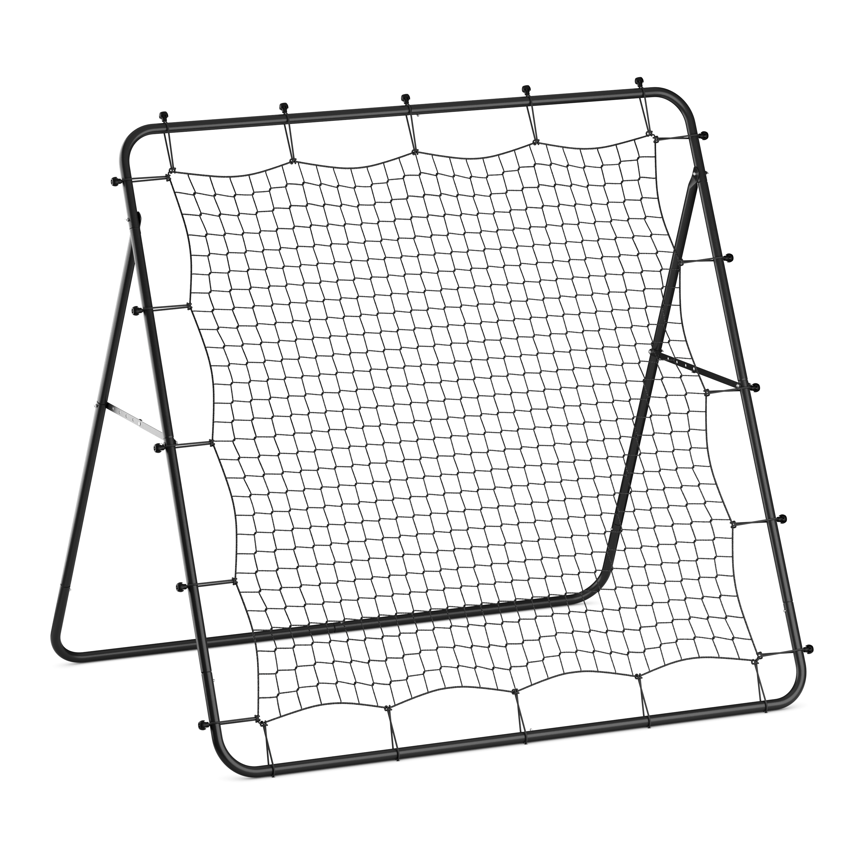 Rebounder Fussball verstellbar 150 x 150 cm schwarz