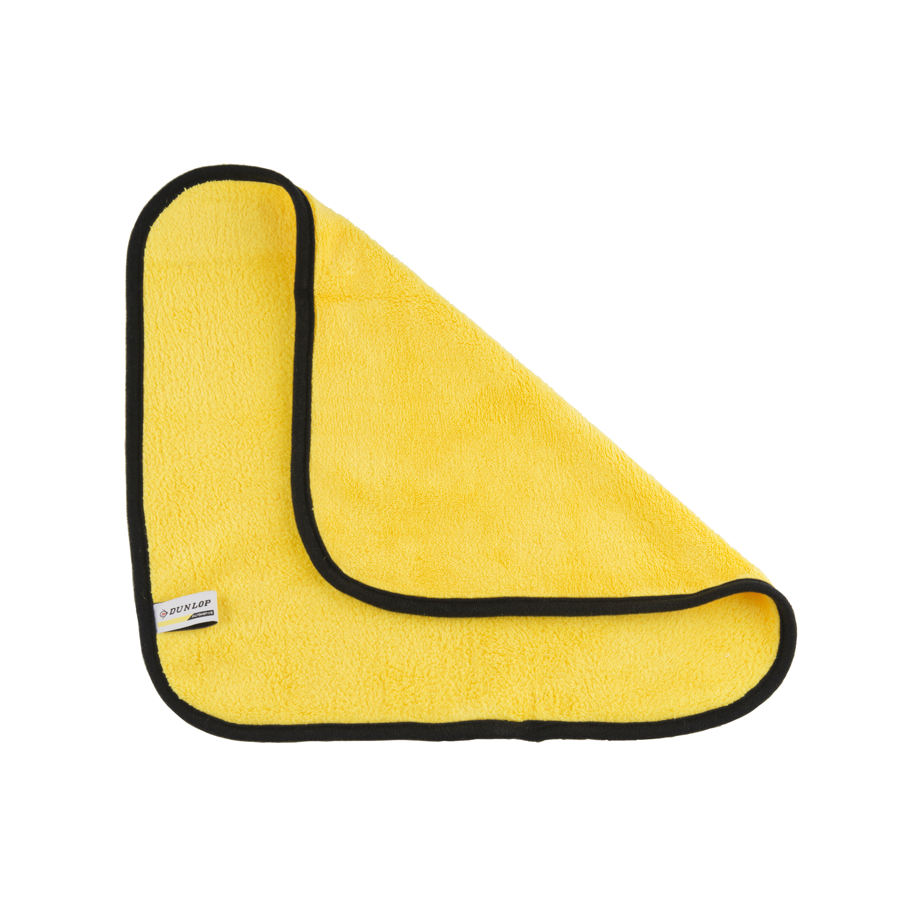 Mikrofasertuch 40 x 40 cm gelb/schwarz