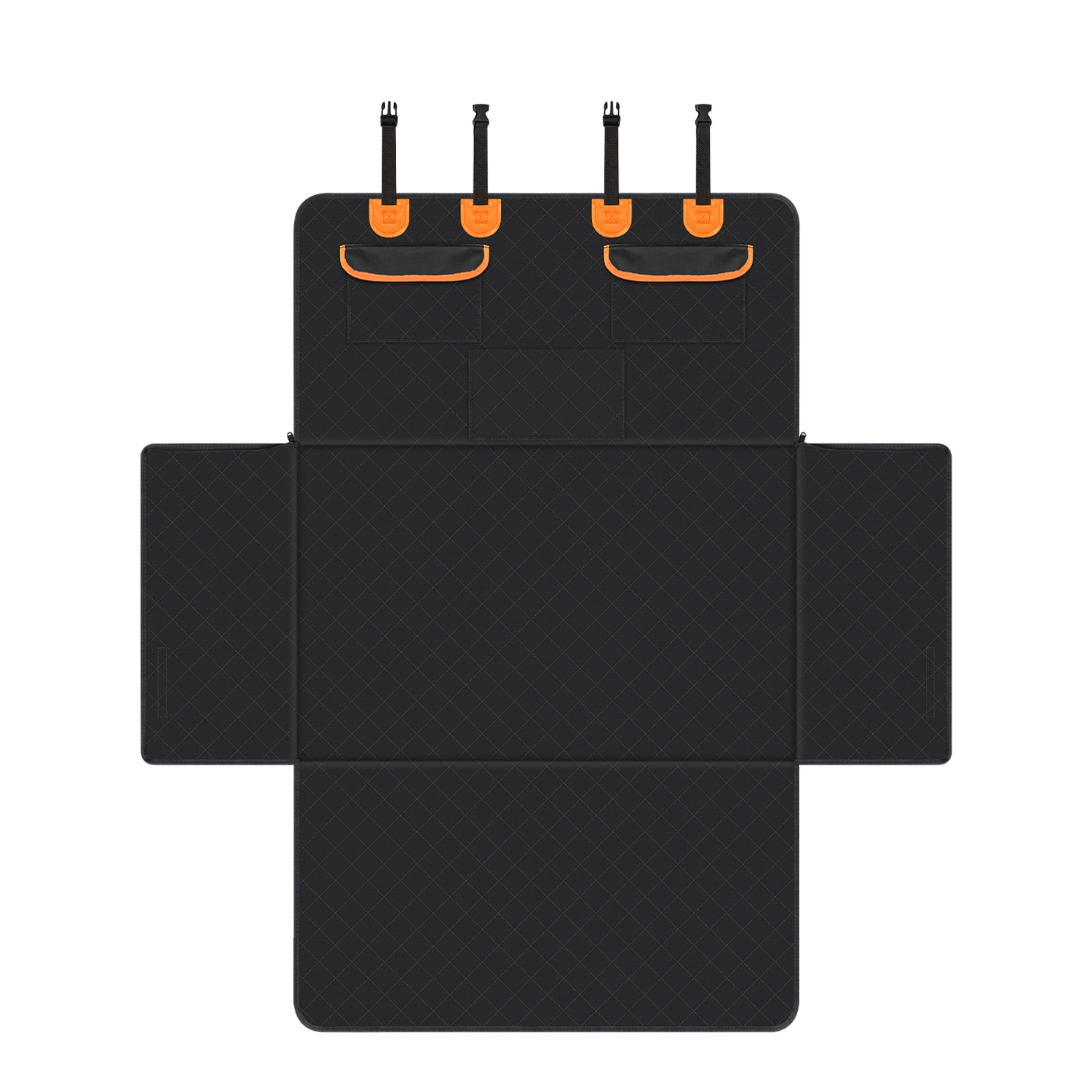 Hunde Autoschutzdecke schwarz 183 x 166 cm