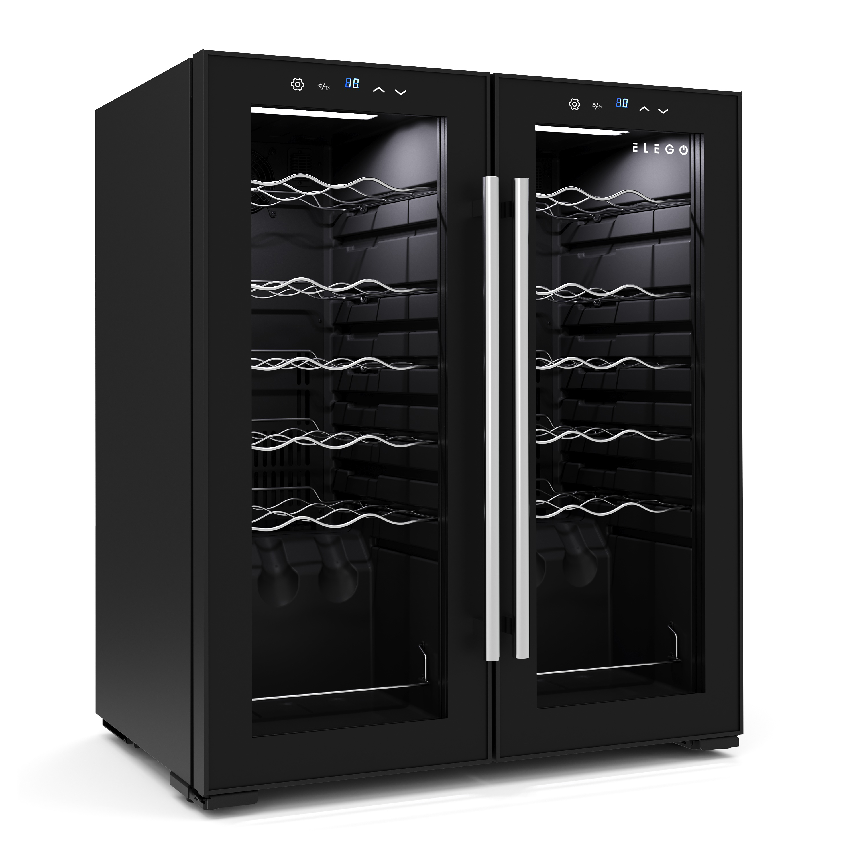 Weinkuhlschrank 2 Zonen Testsieger