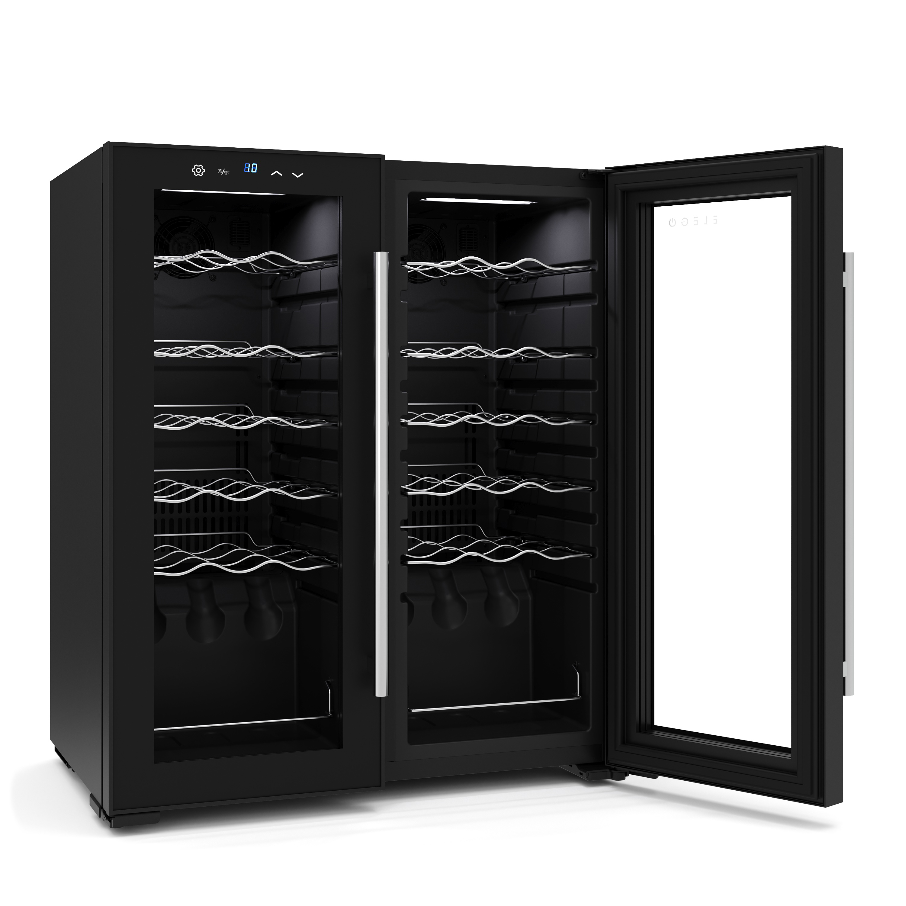 Weinkuhlschrank 2 Zonen Testsieger