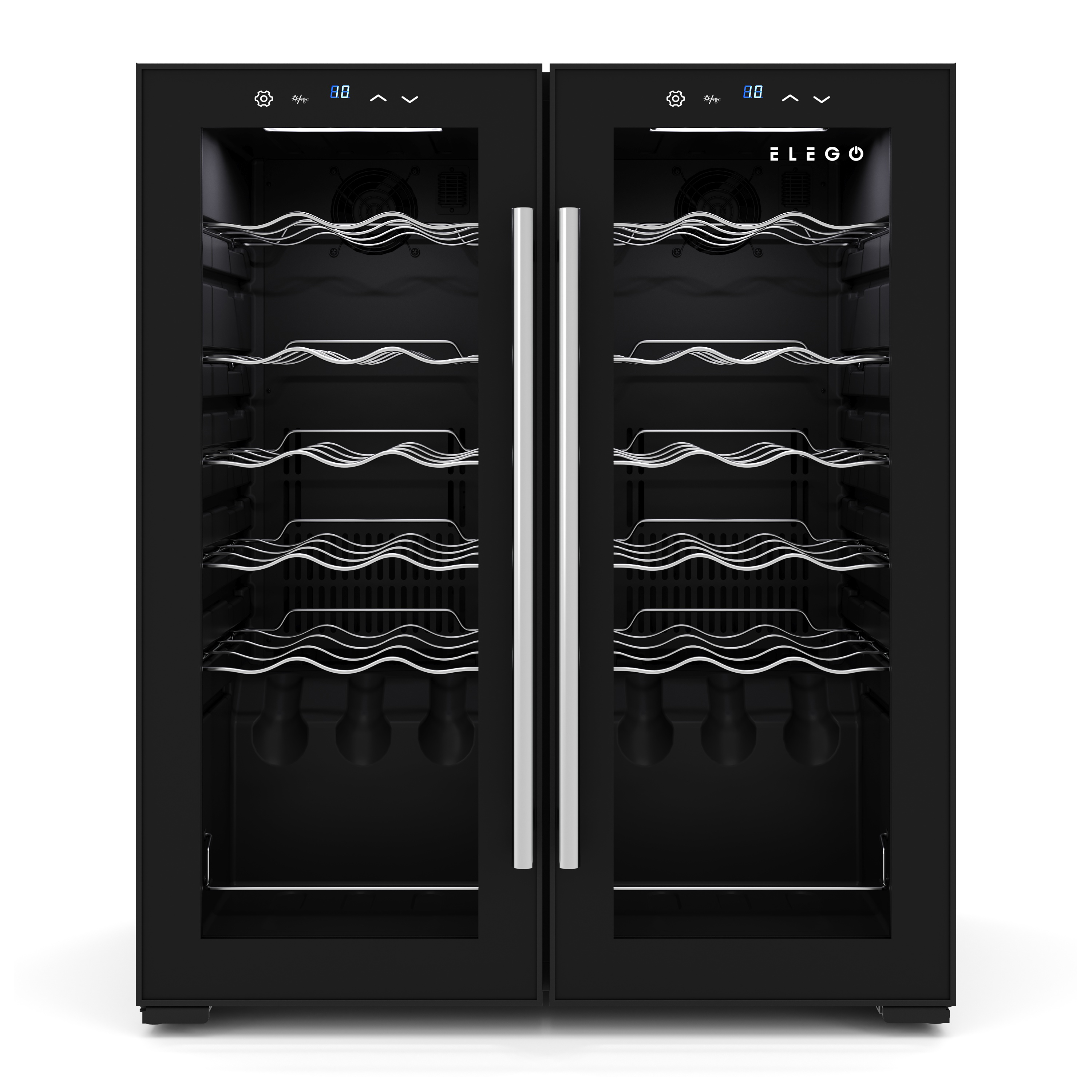 Weinkuhlschrank 2 Zonen Testsieger
