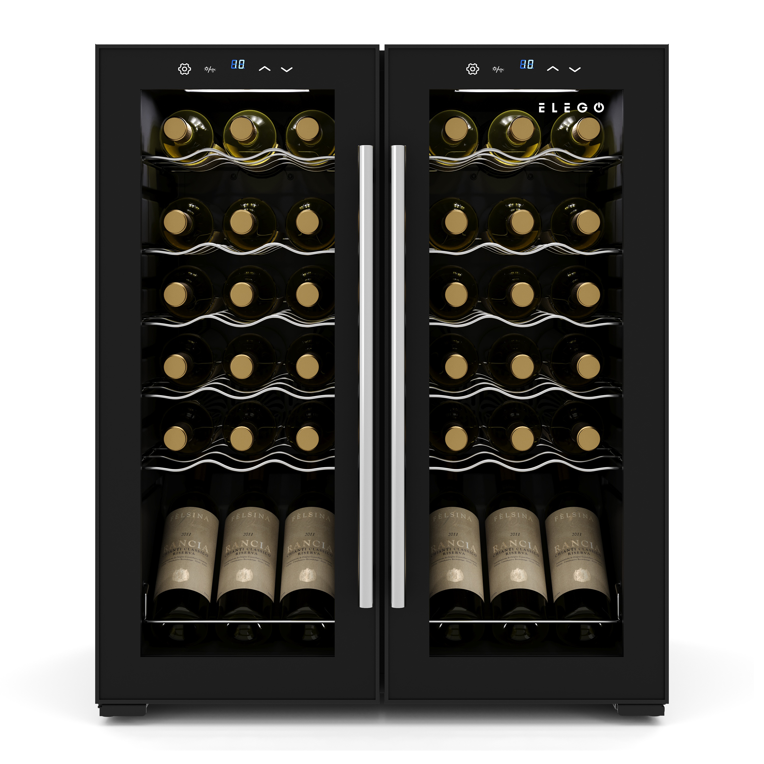 Weinkuhlschrank 2 Zonen Testsieger