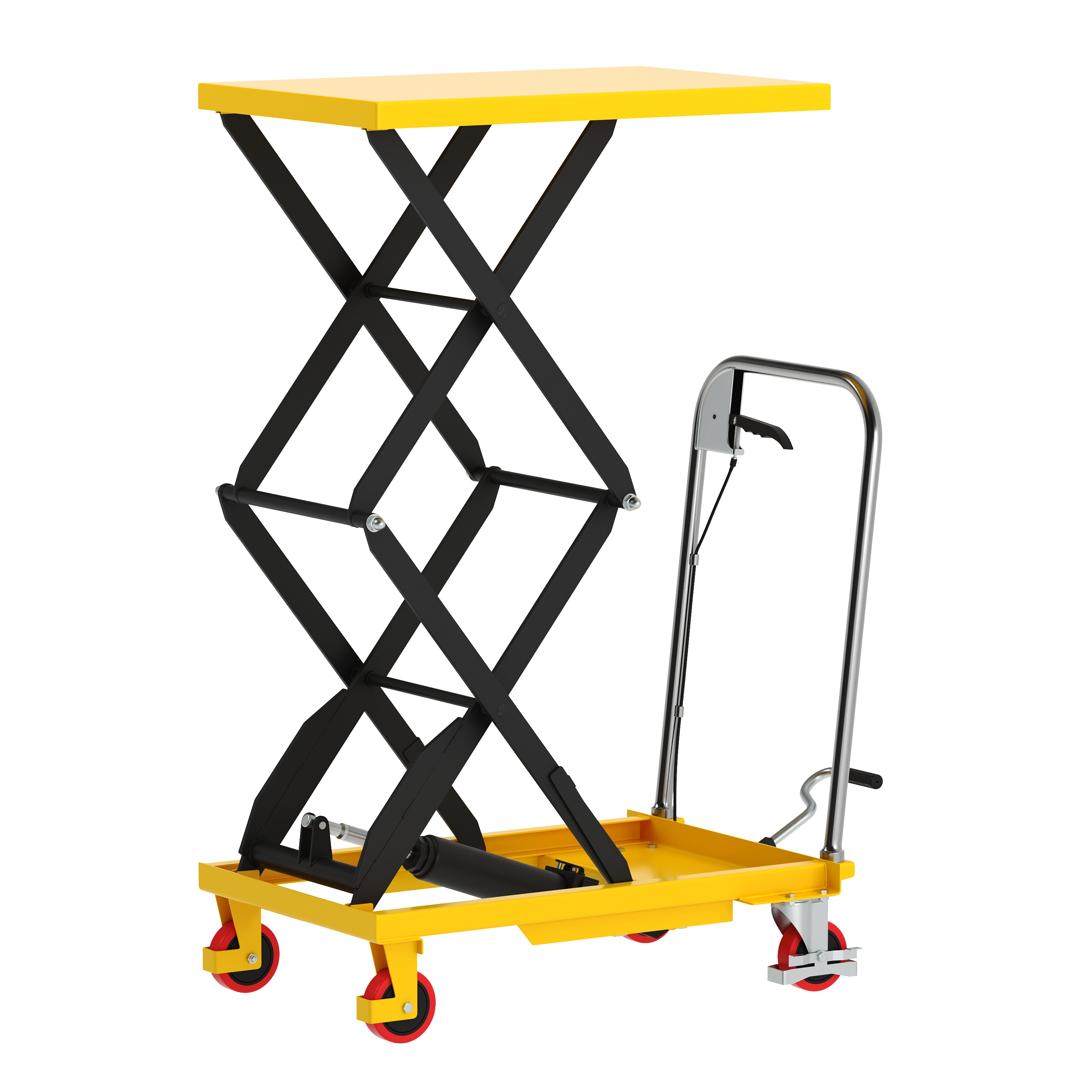 Scherenhubtisch 150 kg Hubhöhe 30-126 cm