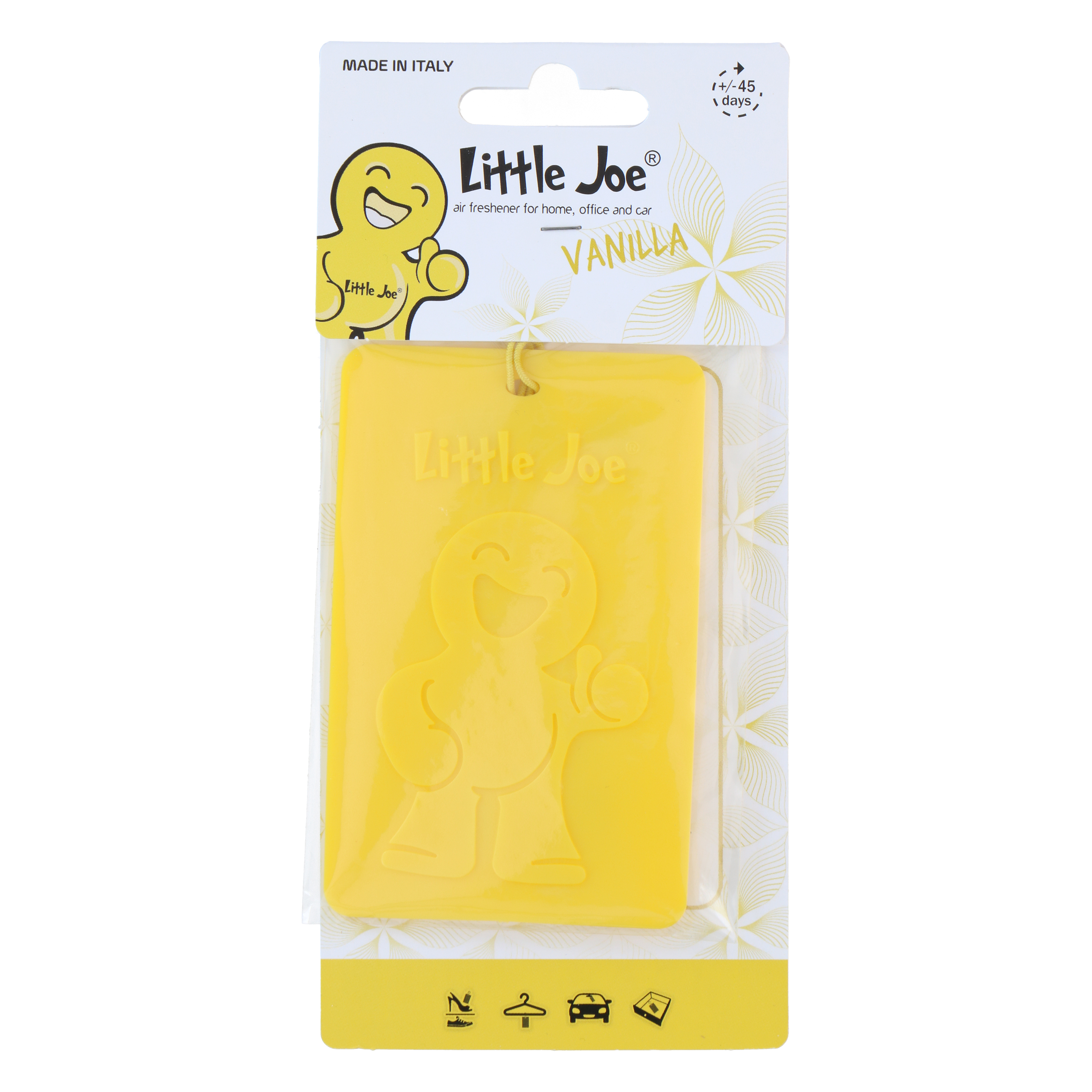 Lufterfrischer Auto 10 x 6 cm VANILLE