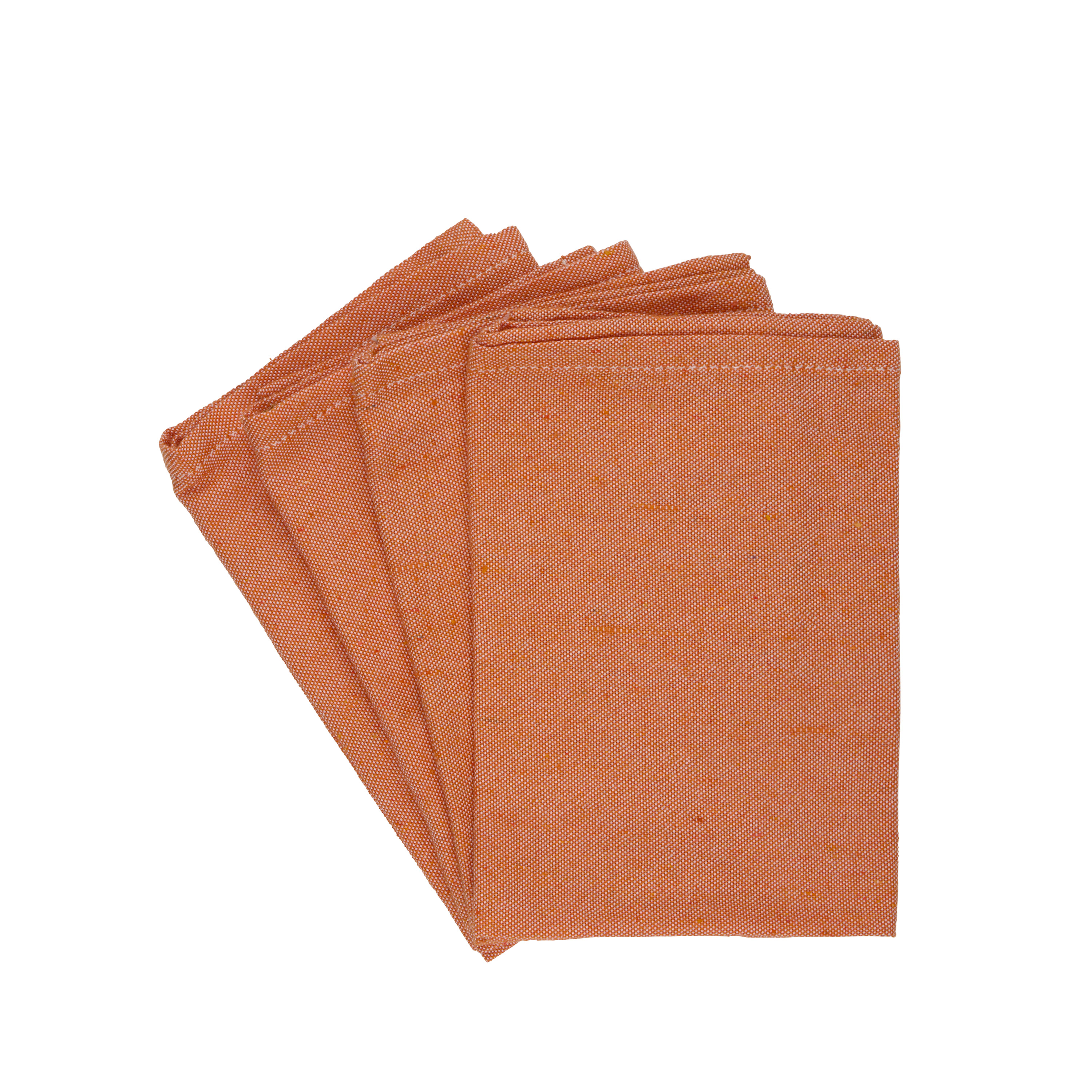 Image of Serviette 35 x 35 cm 4er Set orange
