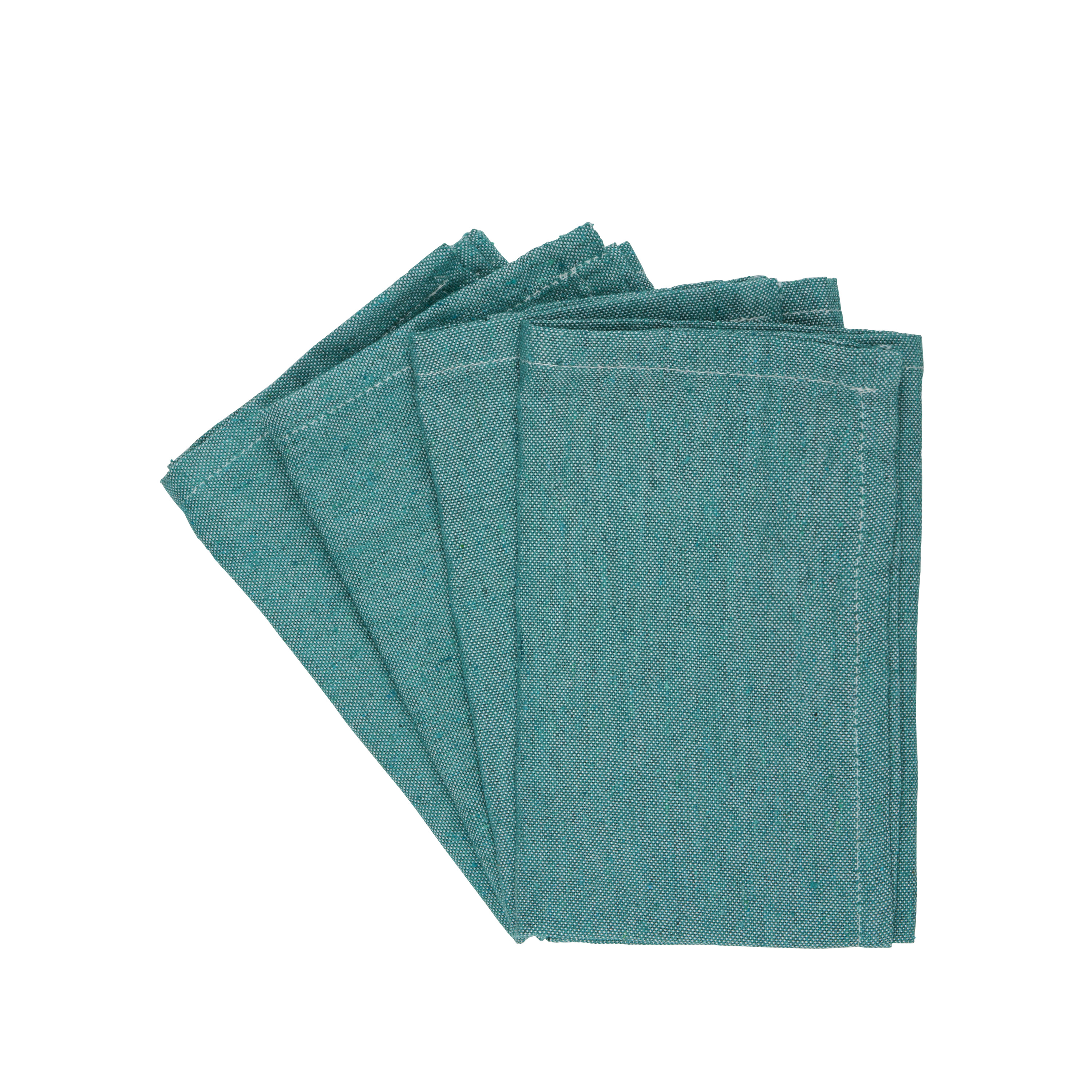 Image of Serviette 35 x 35 cm 4er Set blau