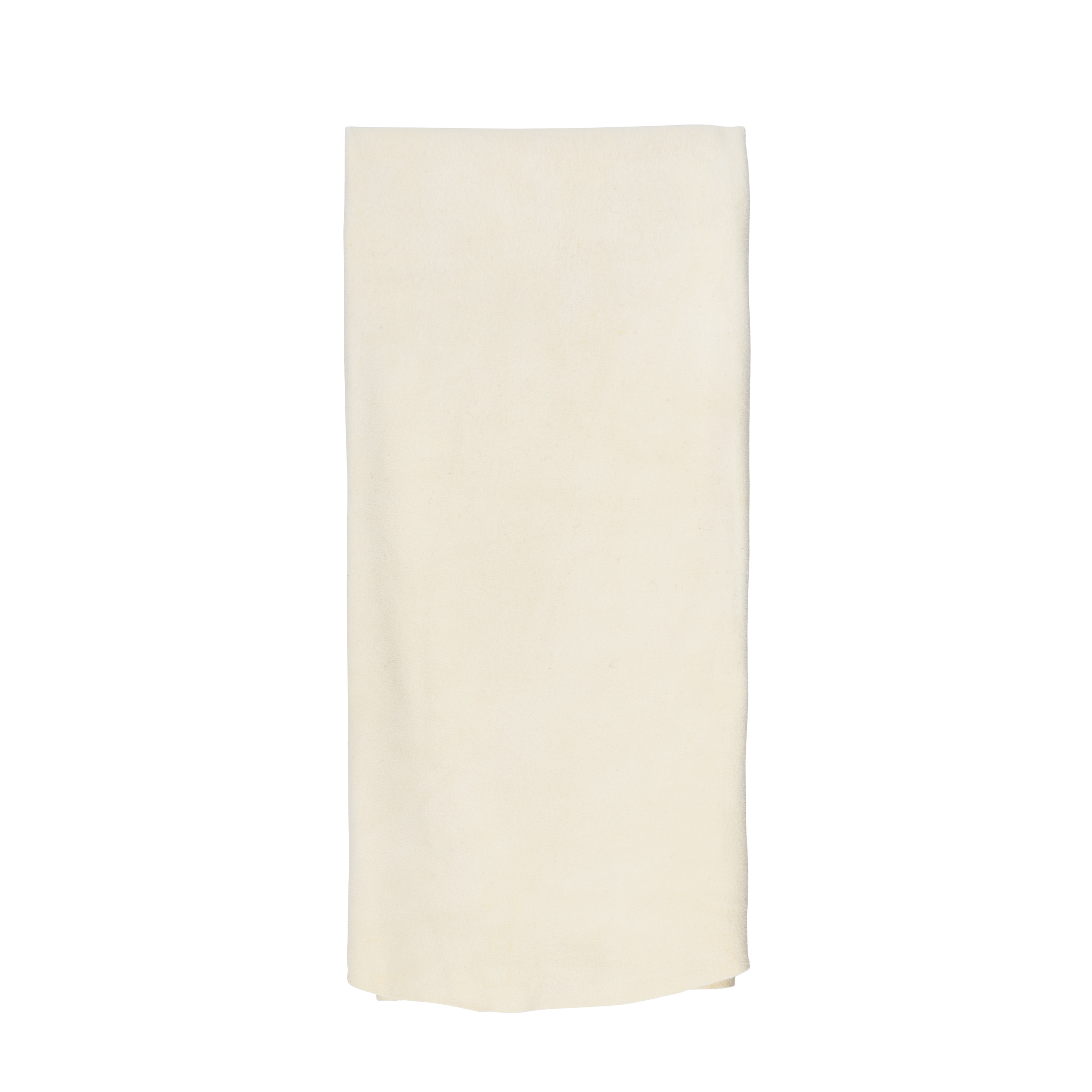 Ledertuch Auto 59 x 28 cm creme