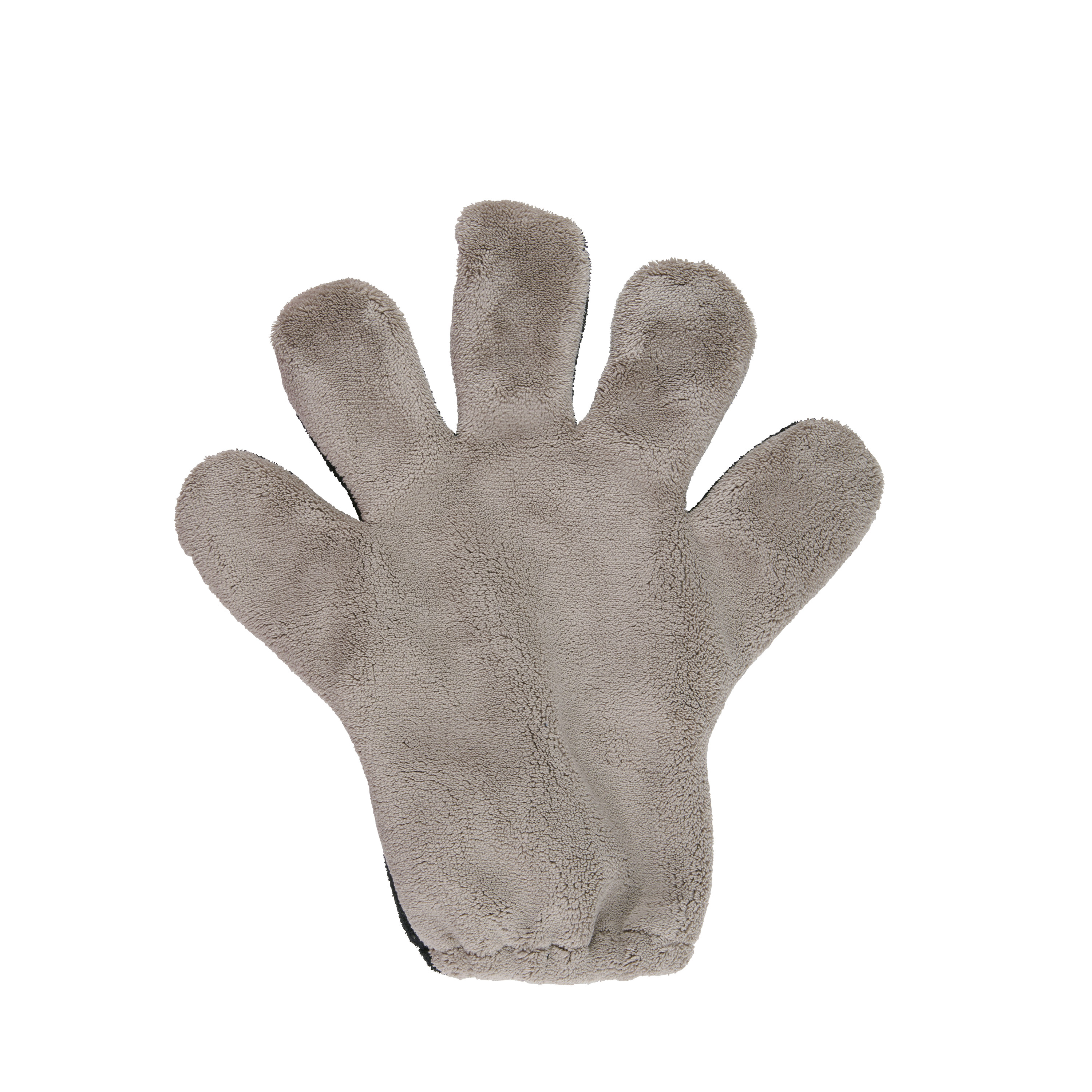 Waschhandschuh Auto 29 x 12 cm grau