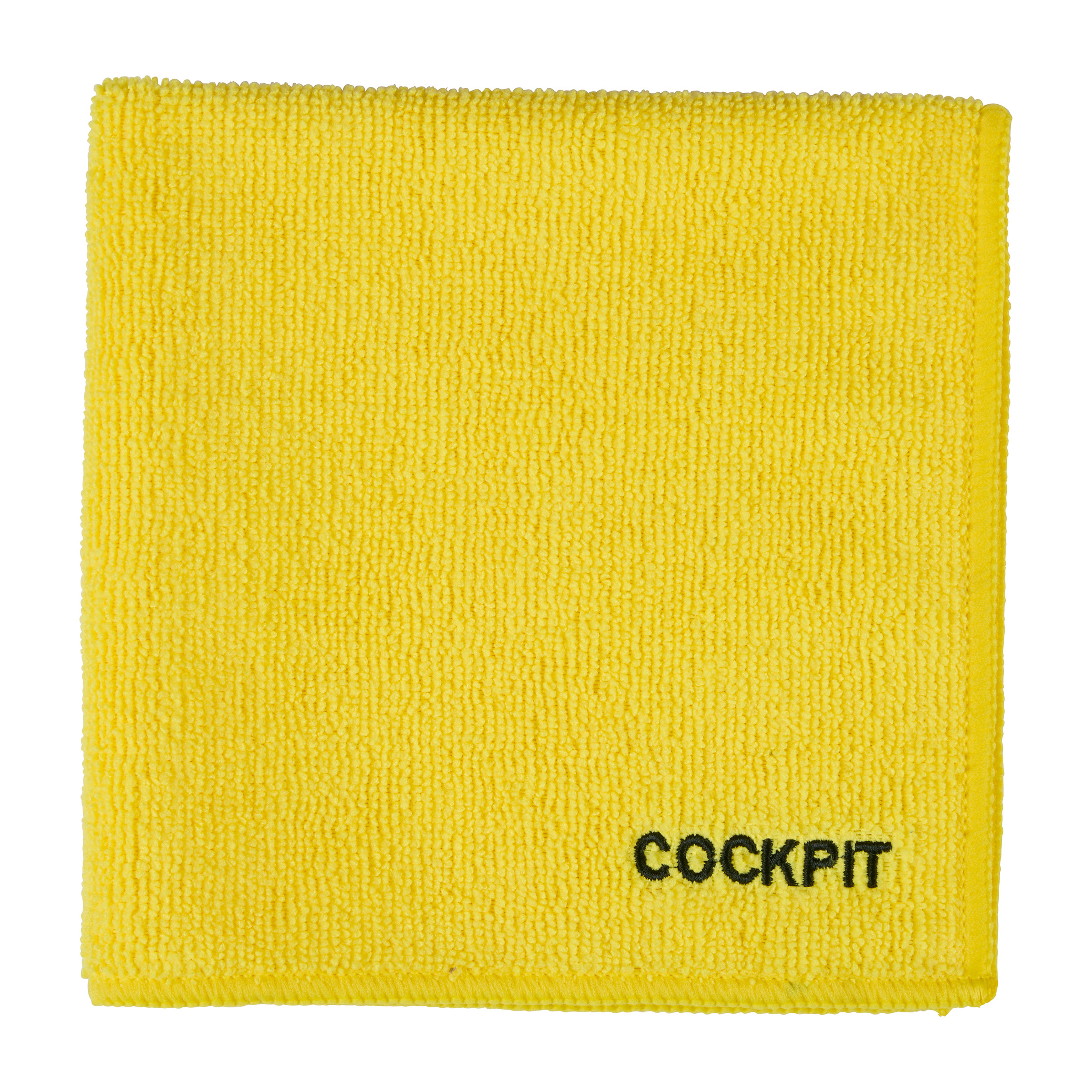 Mikrofasertuch Auto Cockpit 35 x 35 cm gelb