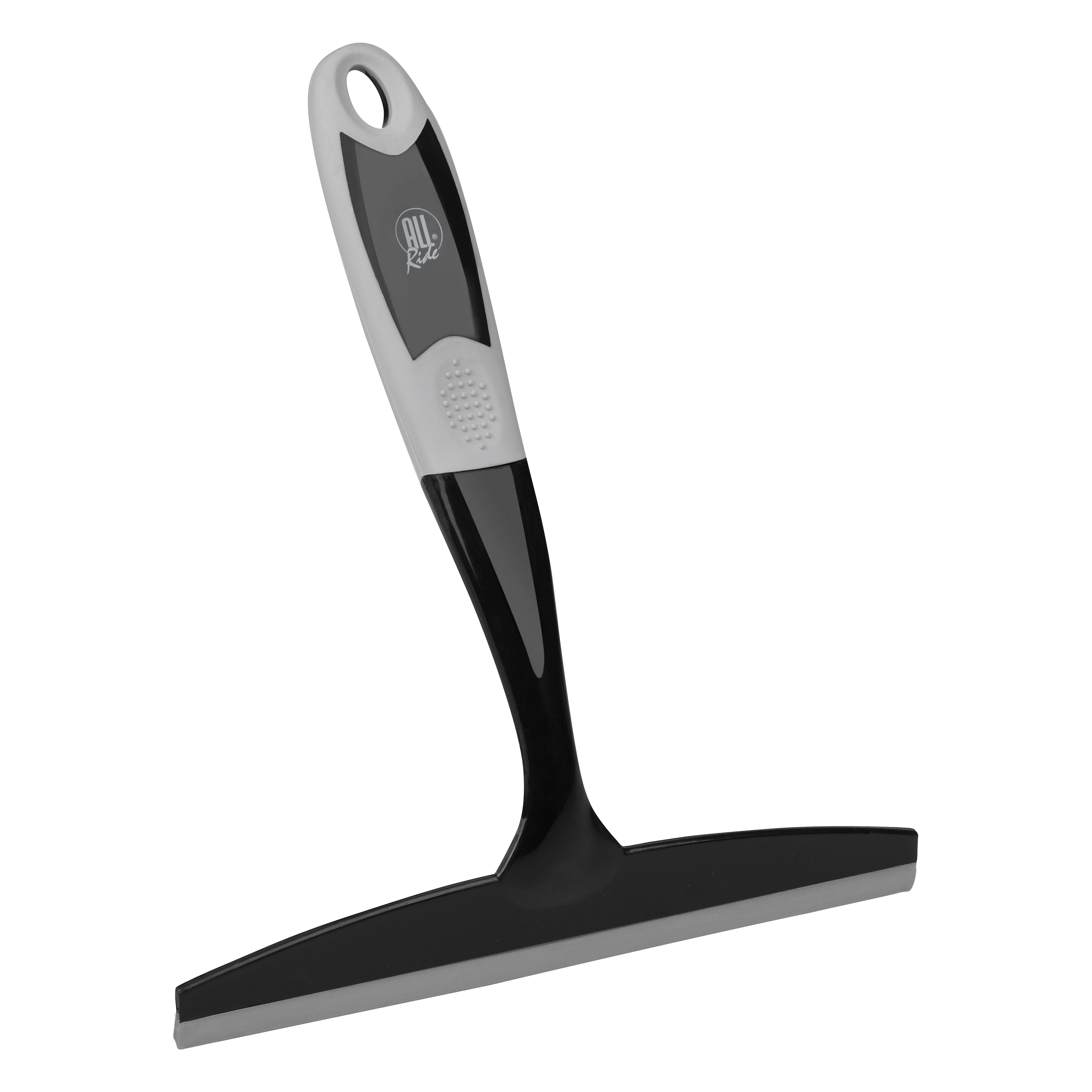 Fensterabzieher 20 x 23 cm schwarz/grau