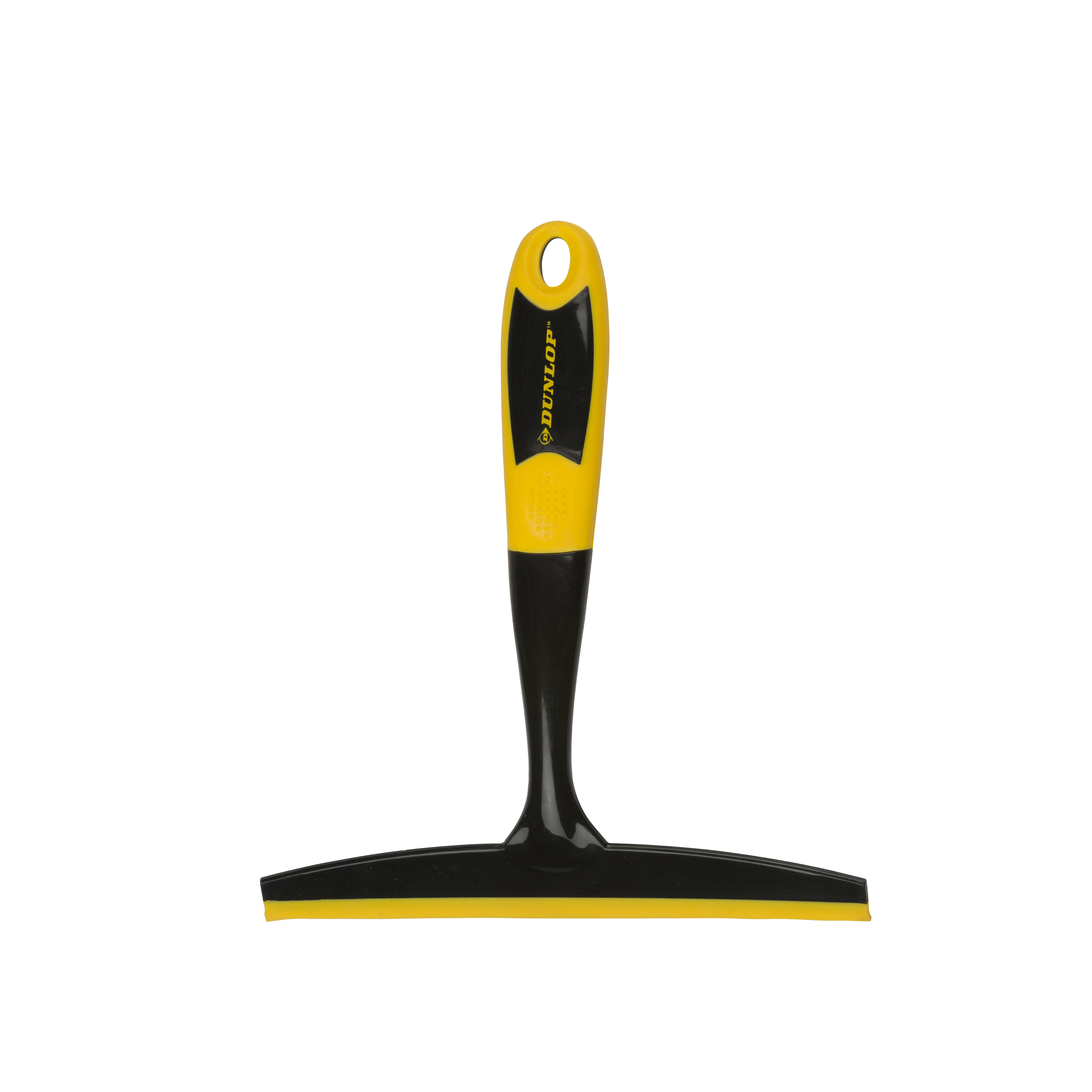 Fensterabzieher 20 x 23 cm schwarz/gelb