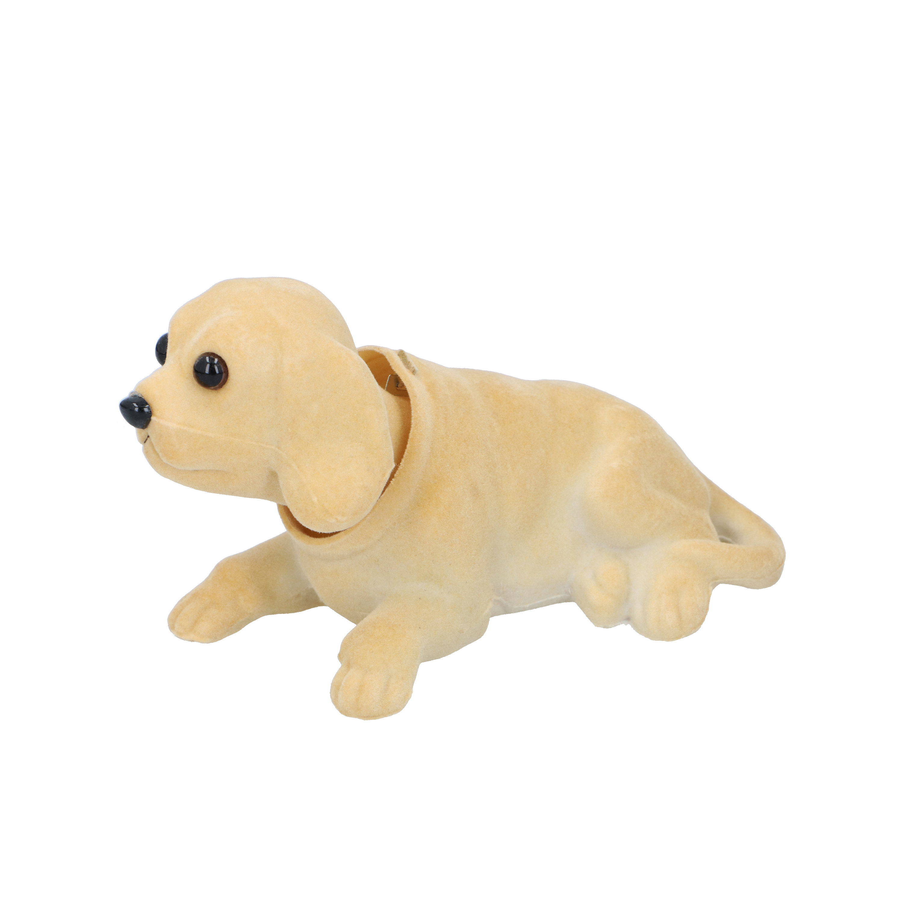Wackeldackel 19 x 17 x 8 cm braun
