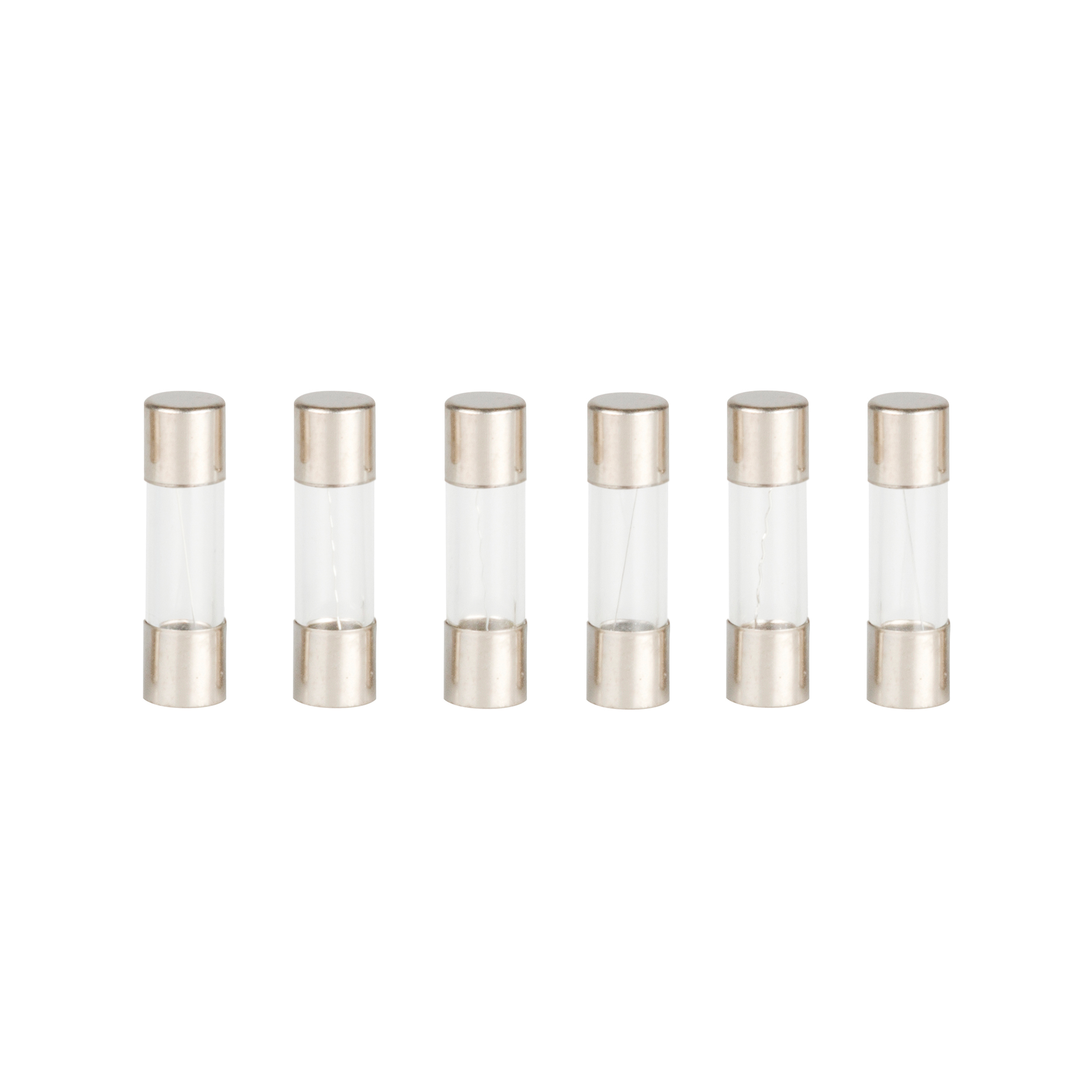 Glasssicherung Set 6-teilig 1 - 5 Ampere
