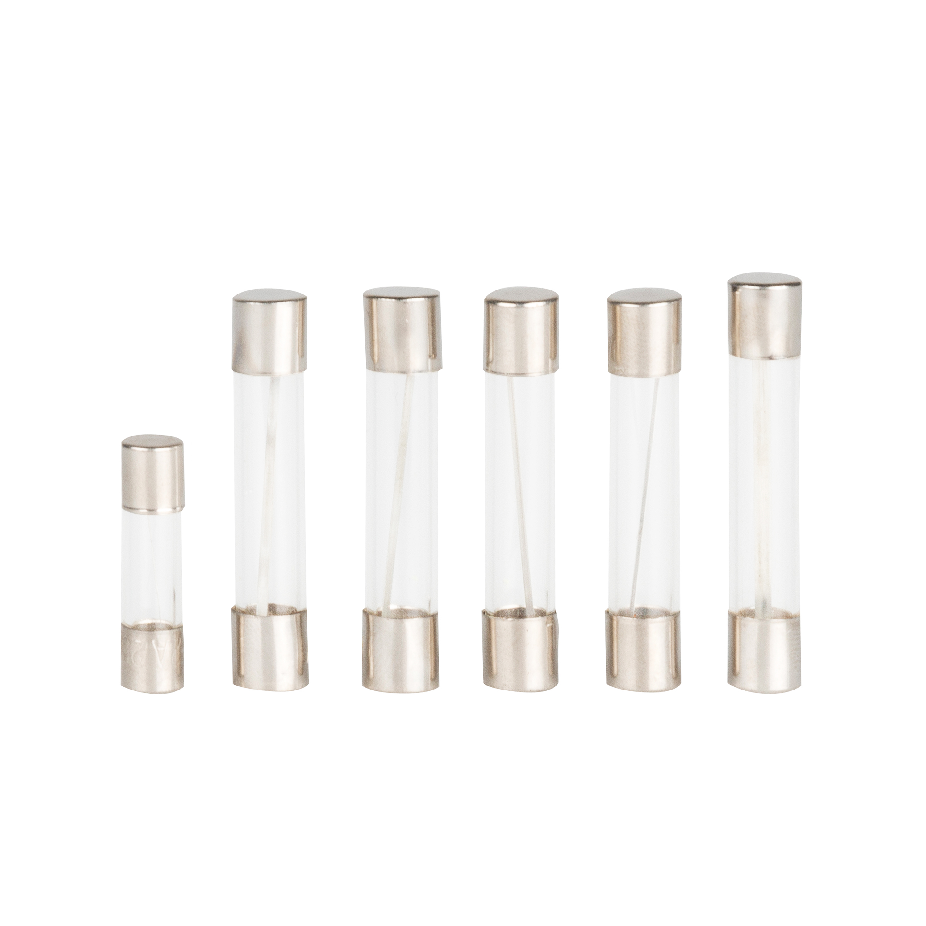 Glasssicherung Set 6-teilig 2 - 25 Ampere