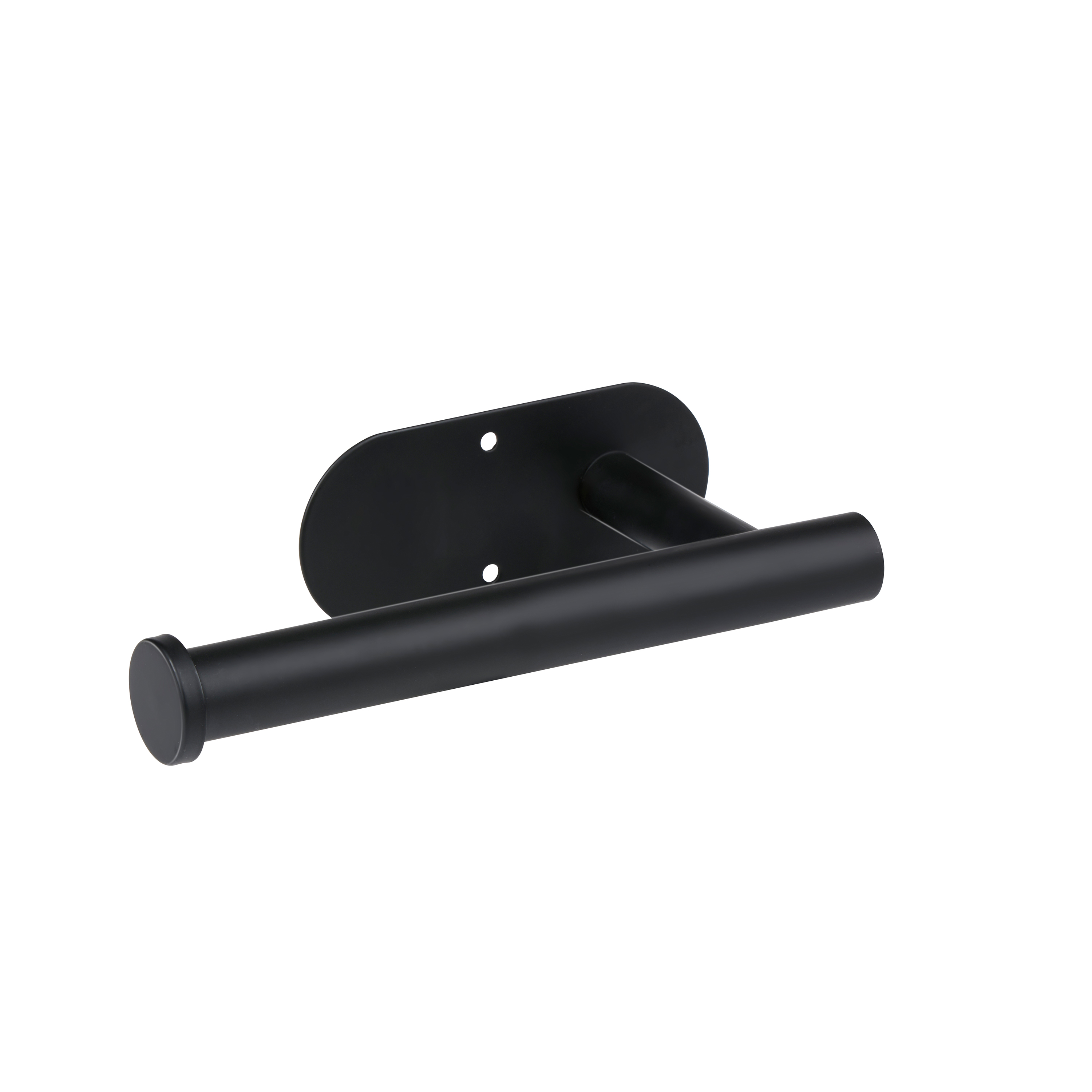 Toilettenpapierhalter 17 x 5 x 9 cm schwarz