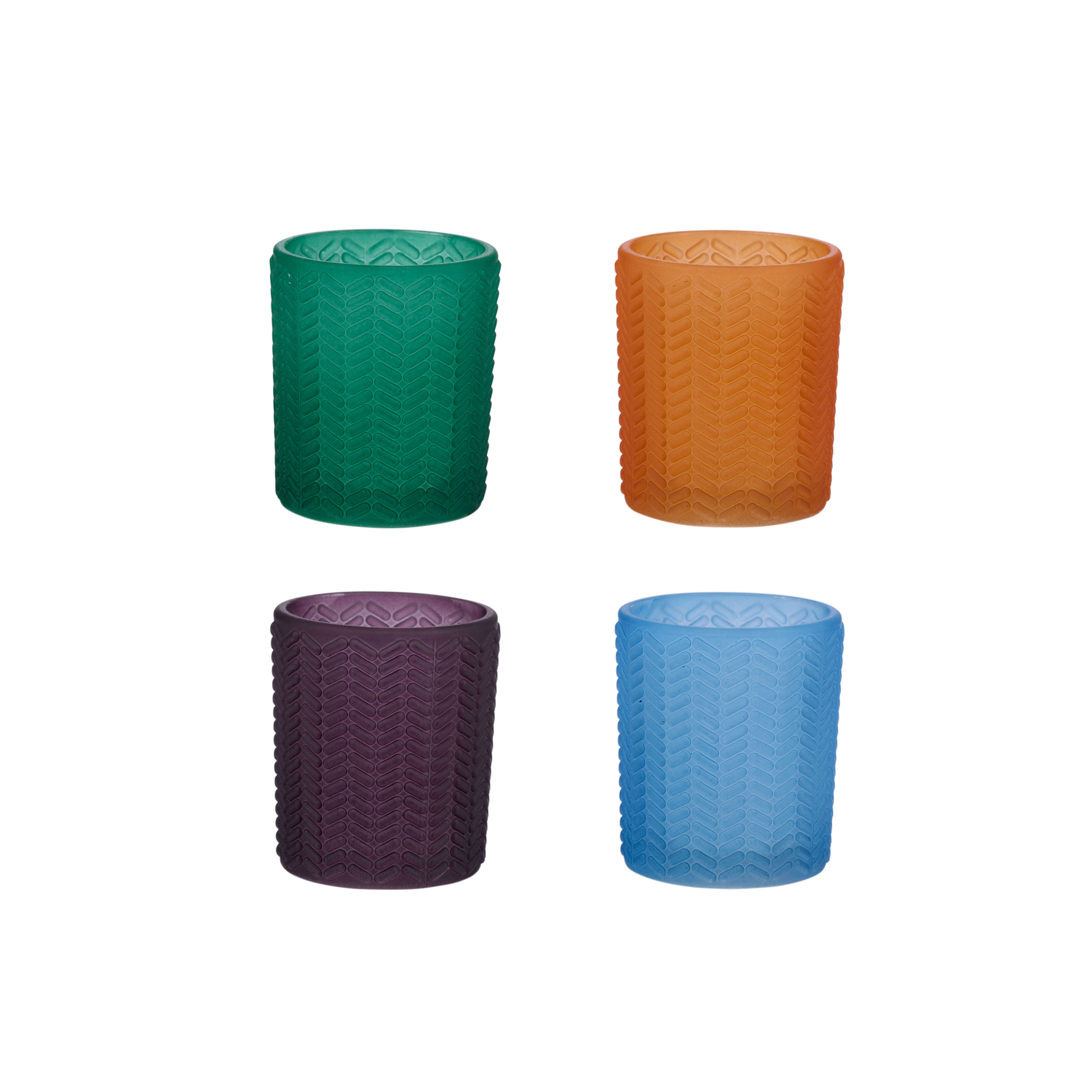 Teelichthalter Glas 6 x 7 cm