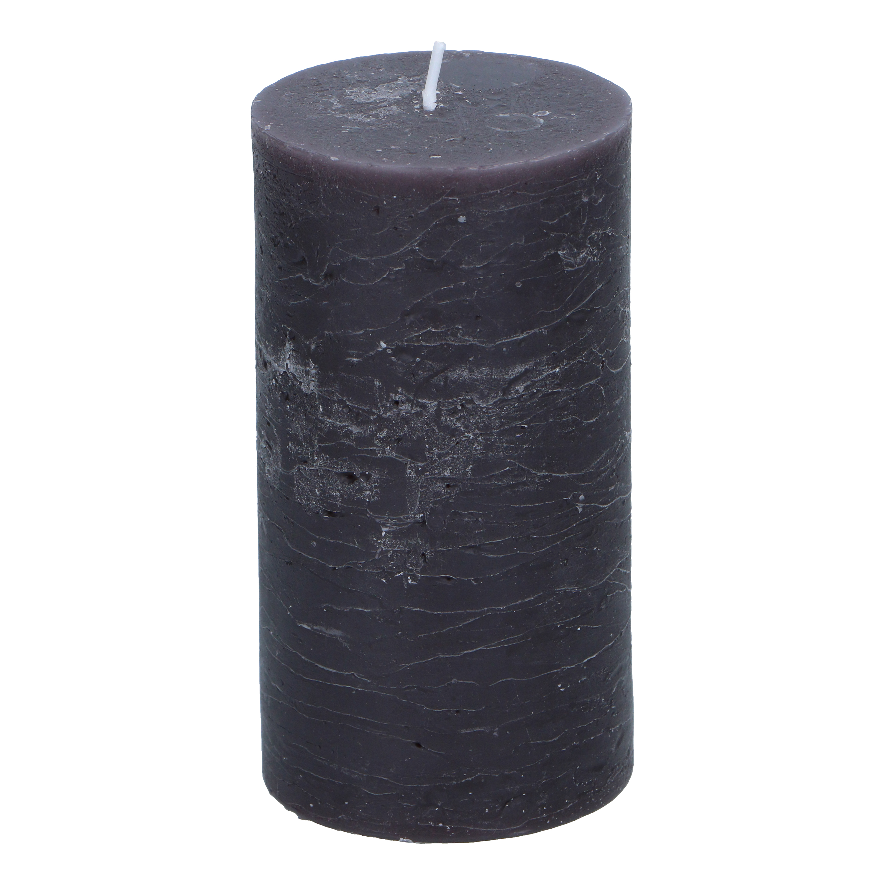 Kerze 7 x 13 cm schwarz