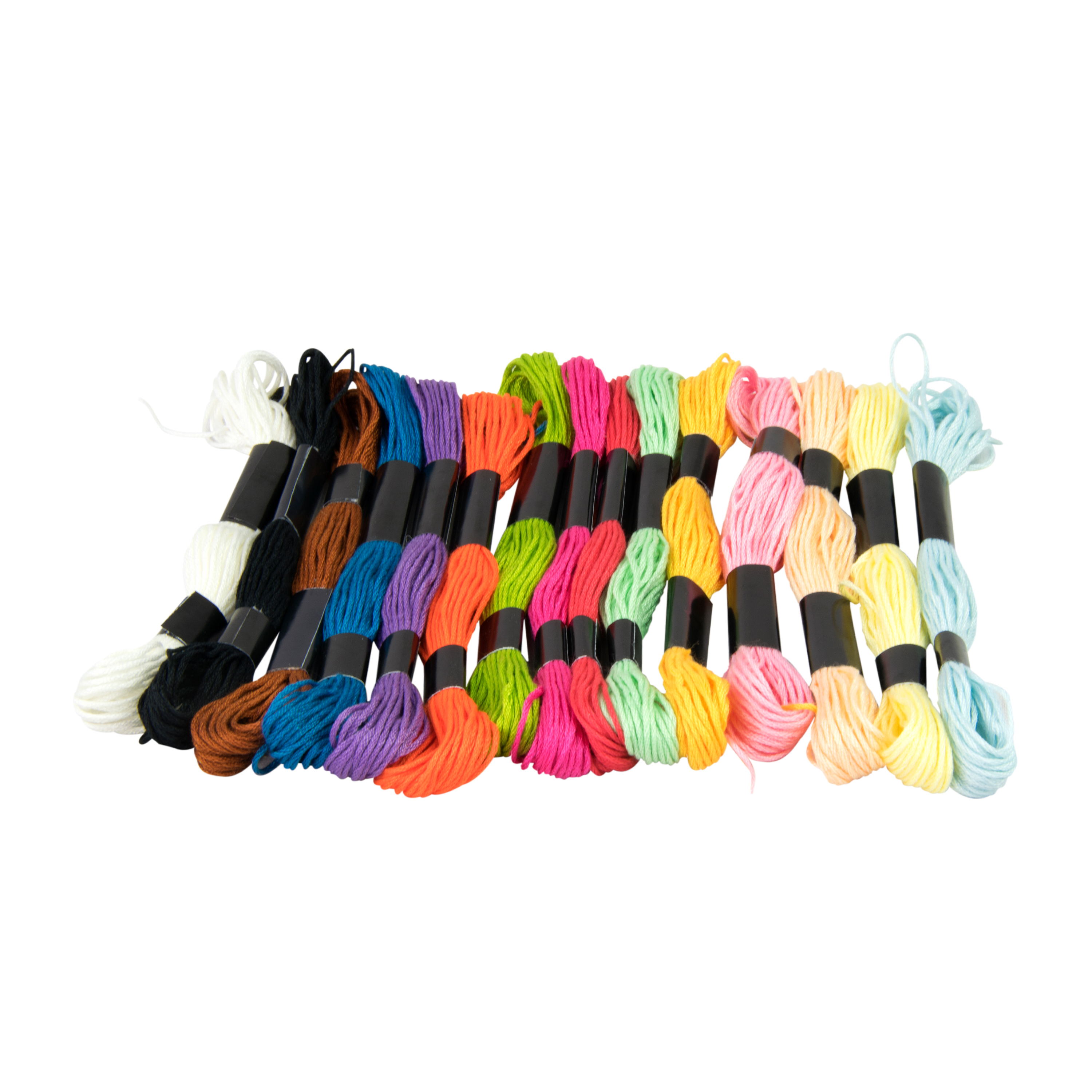 Baumwollgarn Set 15-teilig 8 m bunt