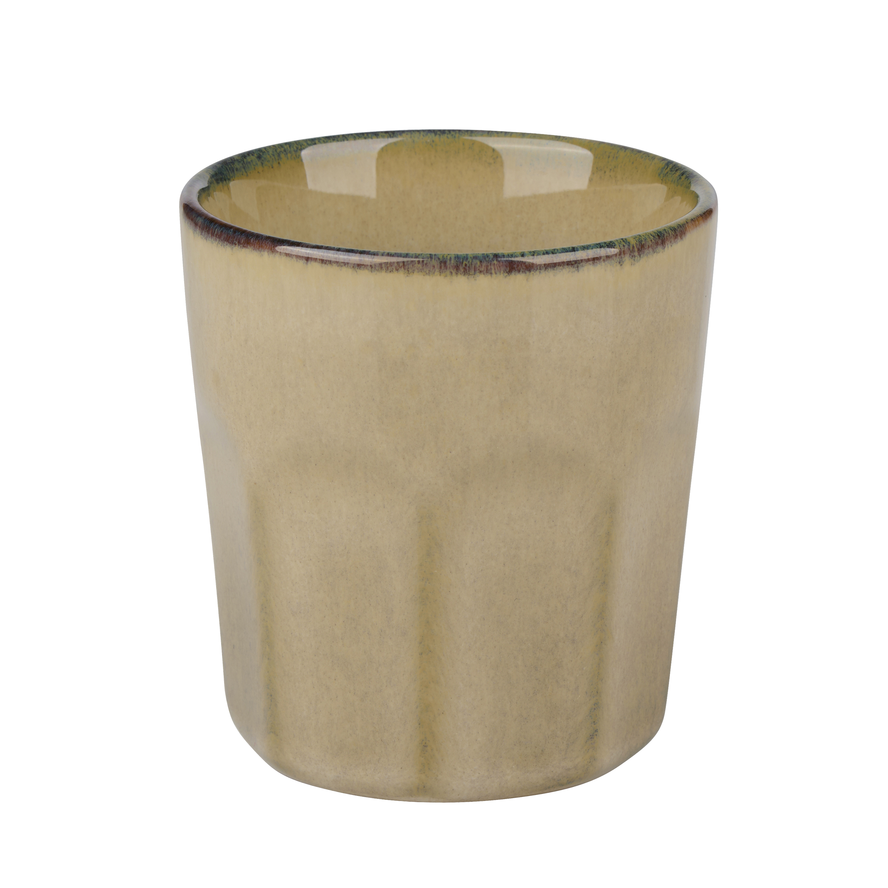 Becher Steingut 200 ml creme