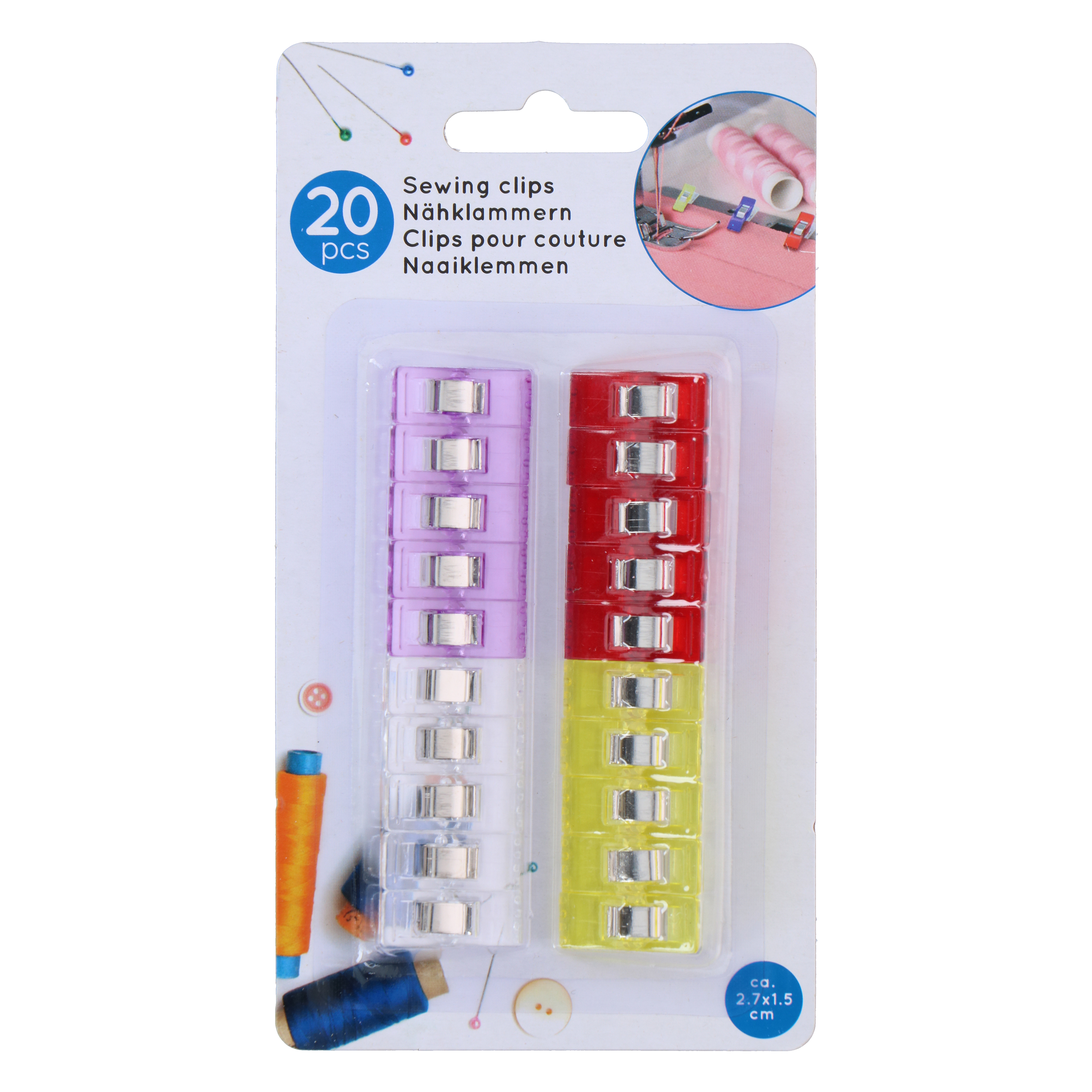 Stoffklammer Set 20-teilig