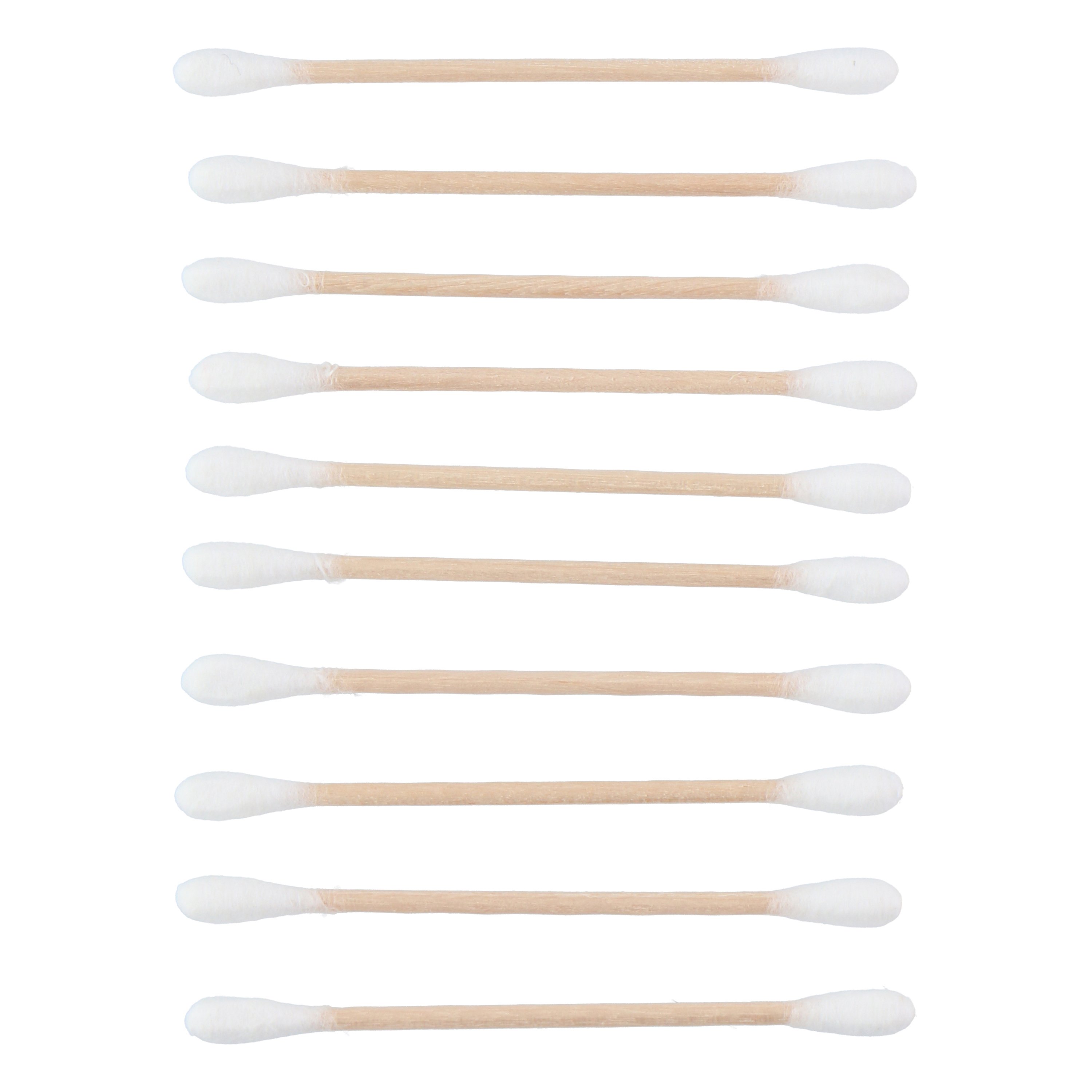 Wattestäbchen 7.5 cm 100 Stk. natur