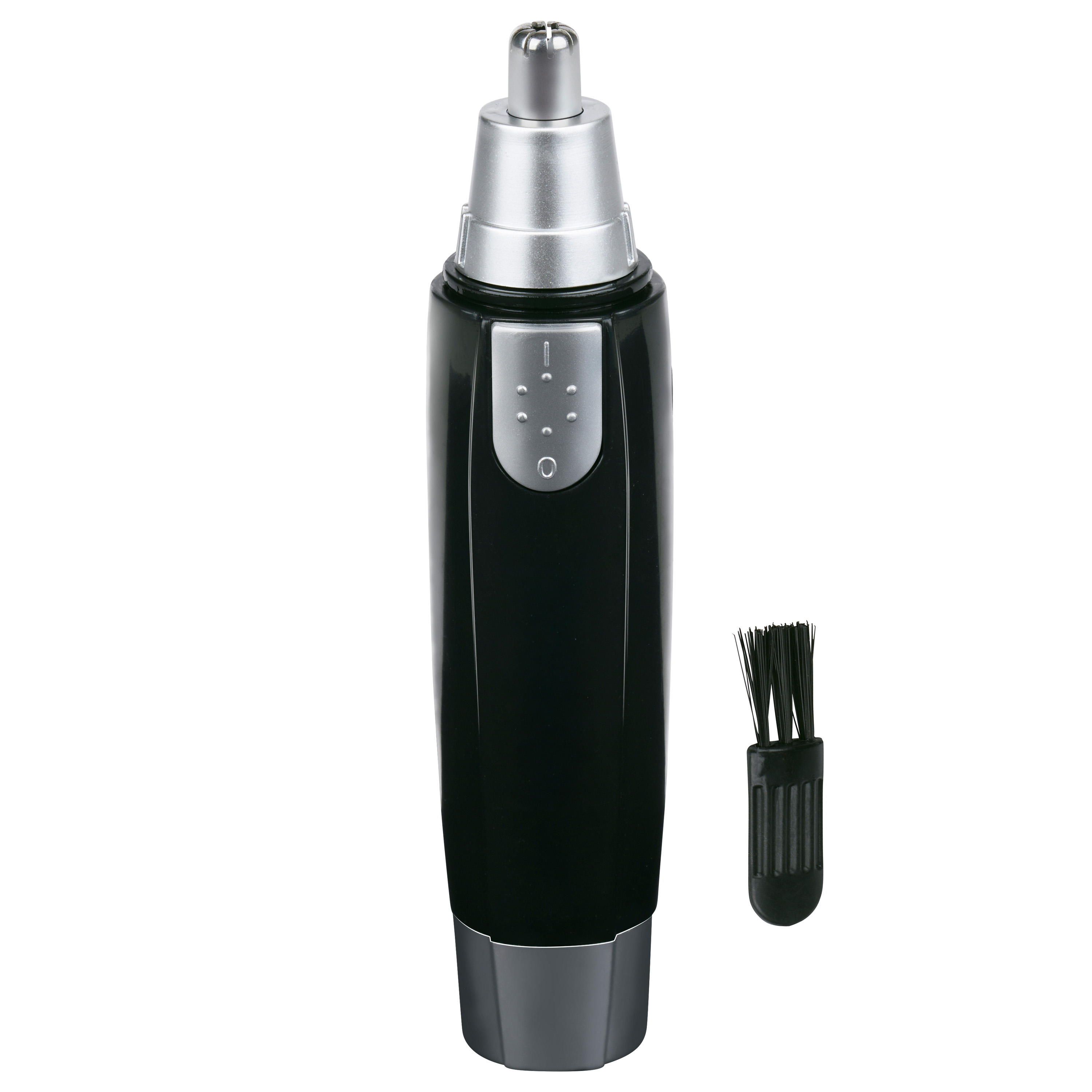 Nasenhaartrimmer 13 cm schwarz/grau